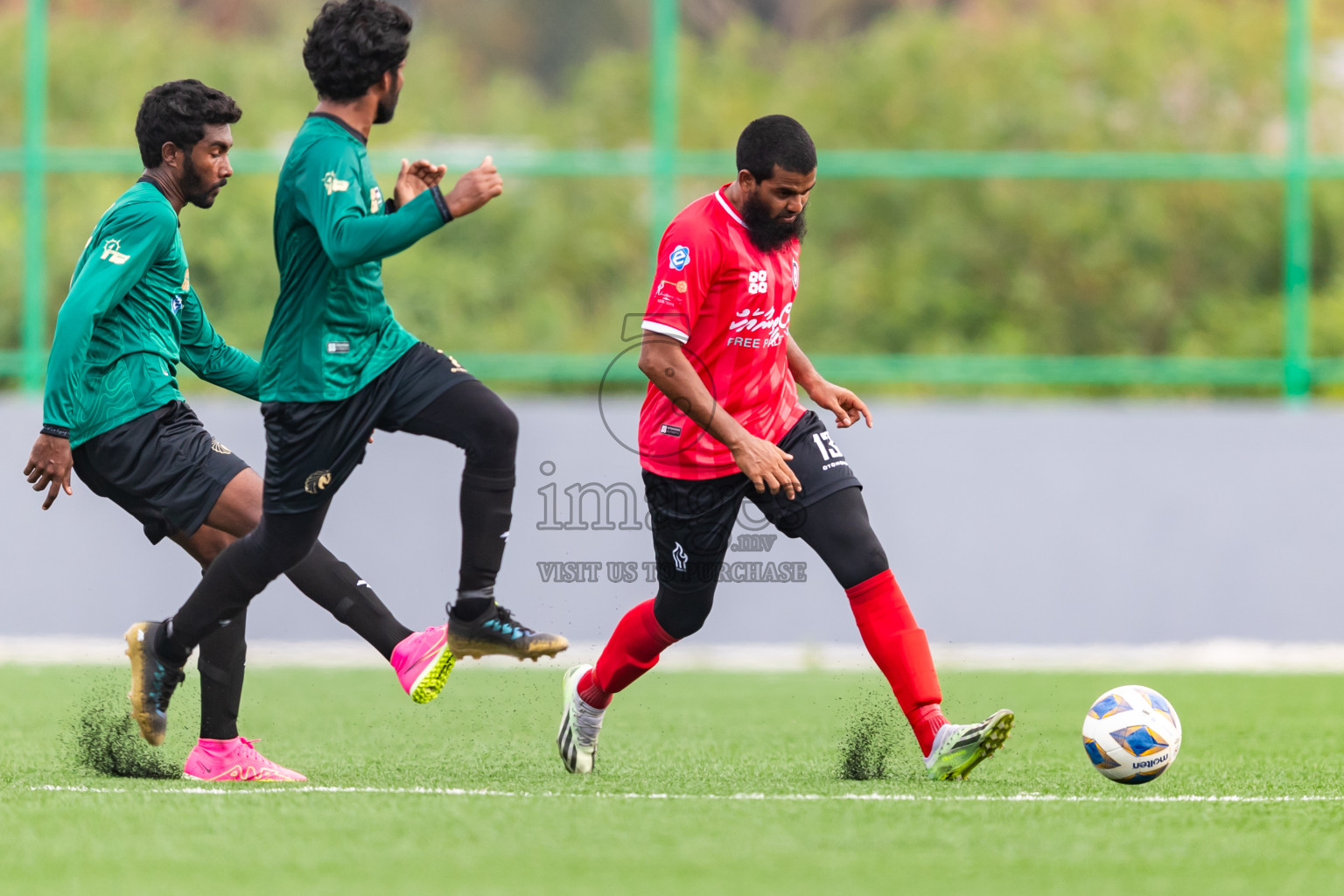 Baburu SC vs Furious SC from Manadhoo Council Cup 2024 in N Manadhoo Maldives on Saturday, 17th February 2023. Photos: Nausham Waheed / images.mv