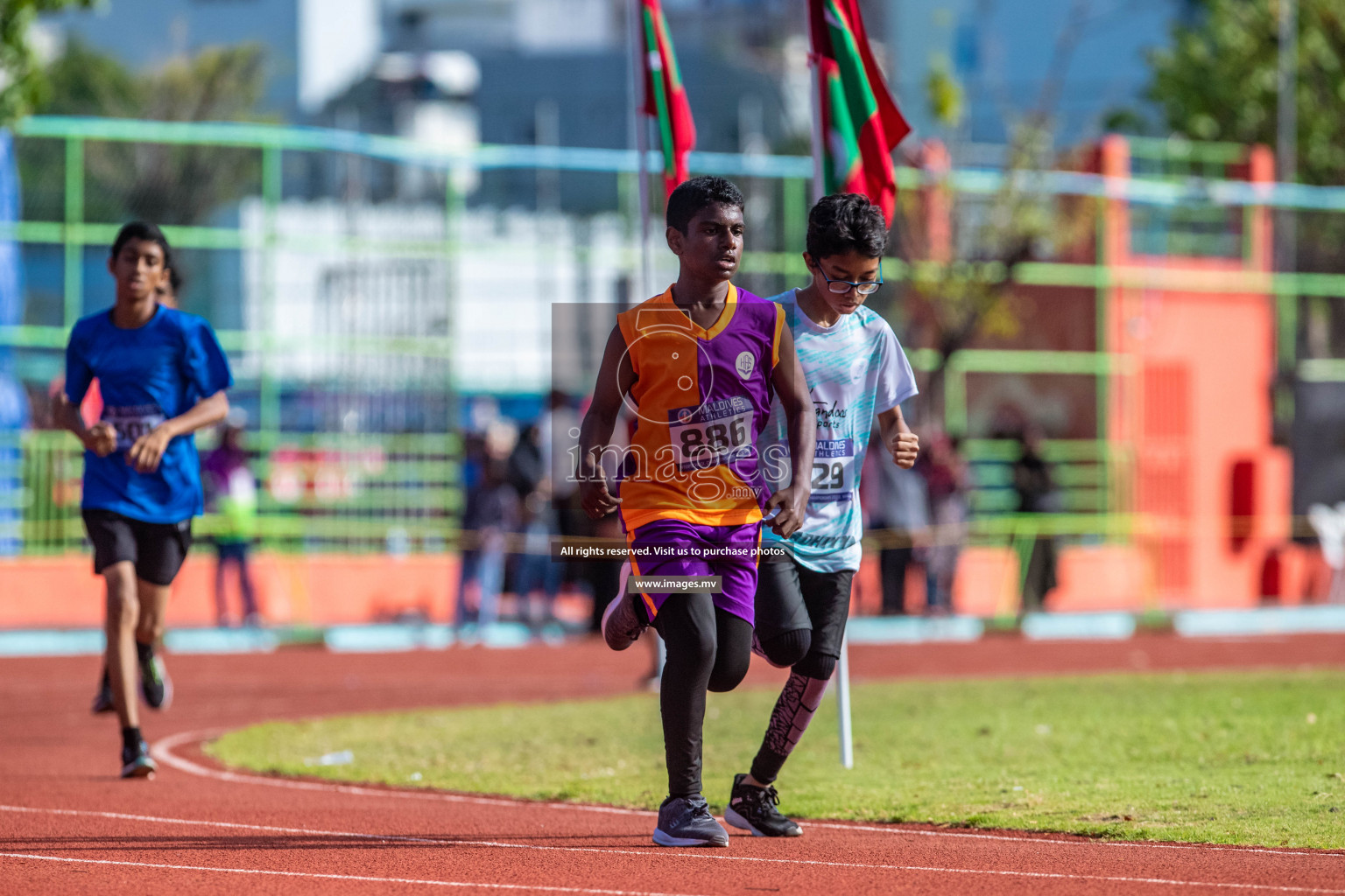 Day 2 of Inter-School Athletics Championship held in Male', Maldives on 24th May 2022. Photos by: Nausham Waheed / images.mv