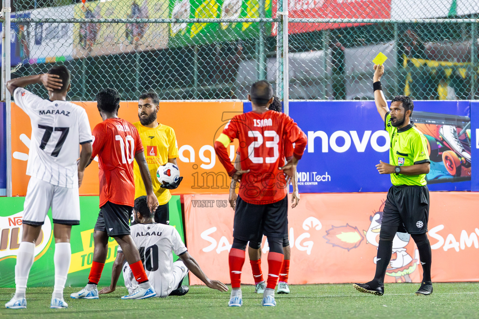 Dhivehi Sifainge Club vs United BML Maldives Cup 2024 held in Rehendi Futsal Ground, Hulhumale', Maldives on Tuesday, 25th September 2024. Photos: Shuu/ images.mv