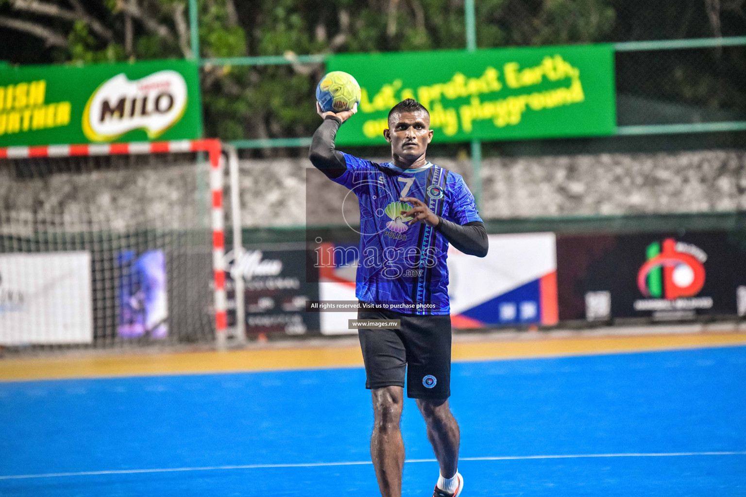 Day 12 of Milo 6th Inter Office Handball Tournament 2022 - Photos by Nausham Waheed