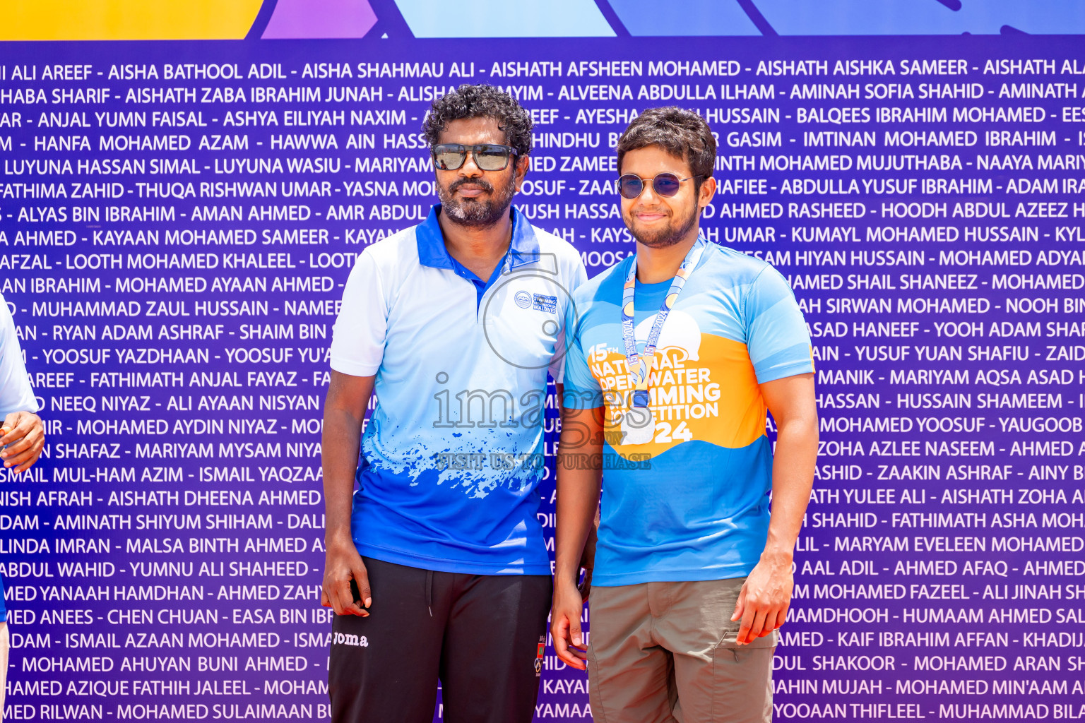 15th National Open Water Swimming Competition 2024 held in Kudagiri Picnic Island, Maldives on Saturday, 28th September 2024. Photos: Nausham Waheed / images.mv