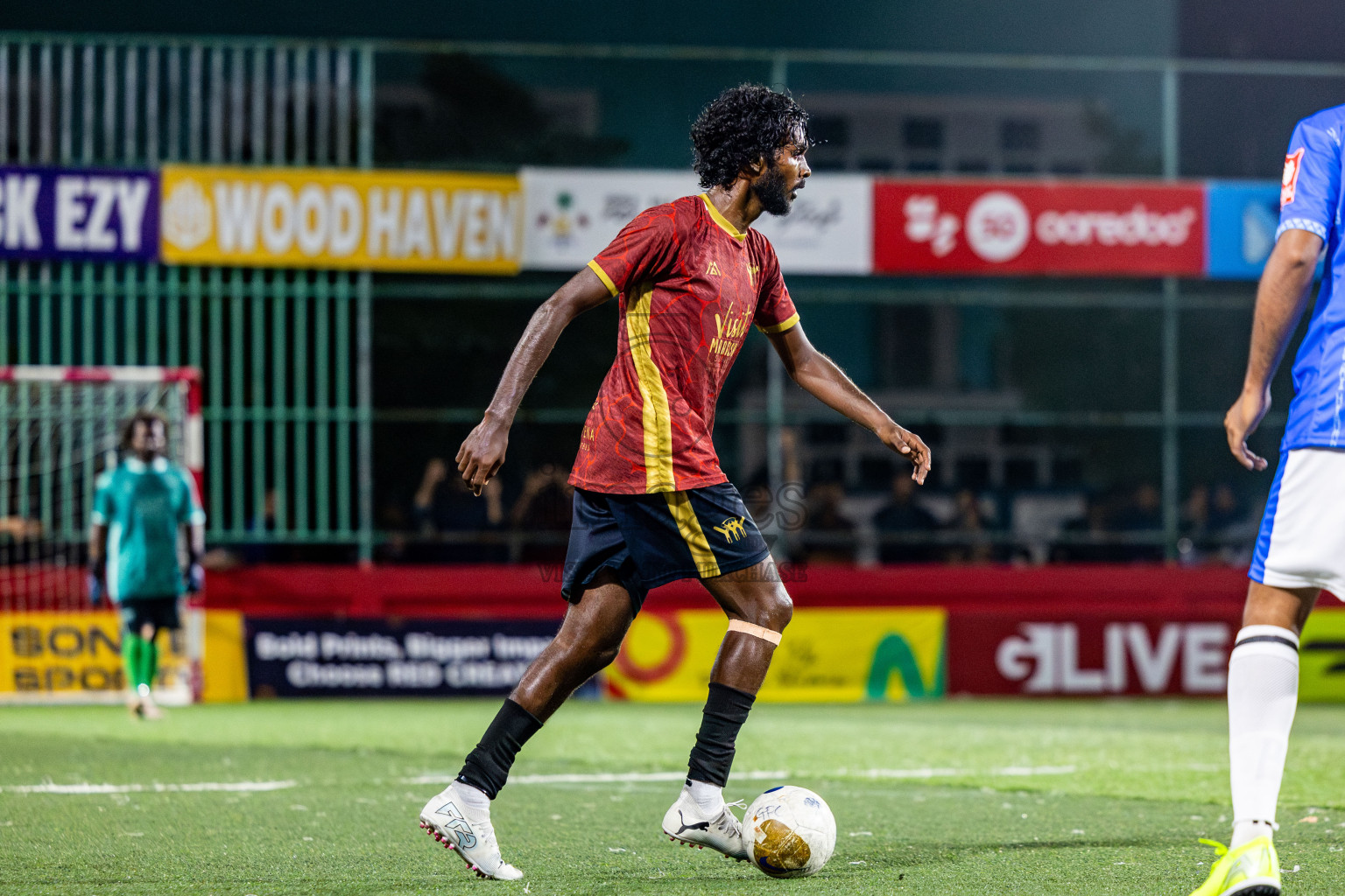 K Himmafushi vs K Maafushi on Day 18 of Golden Futsal Challenge 2025 was held on Thursday, 23rd January 2025, in Hulhumale', Maldives. Photos: Nausham Waheed / images.mv