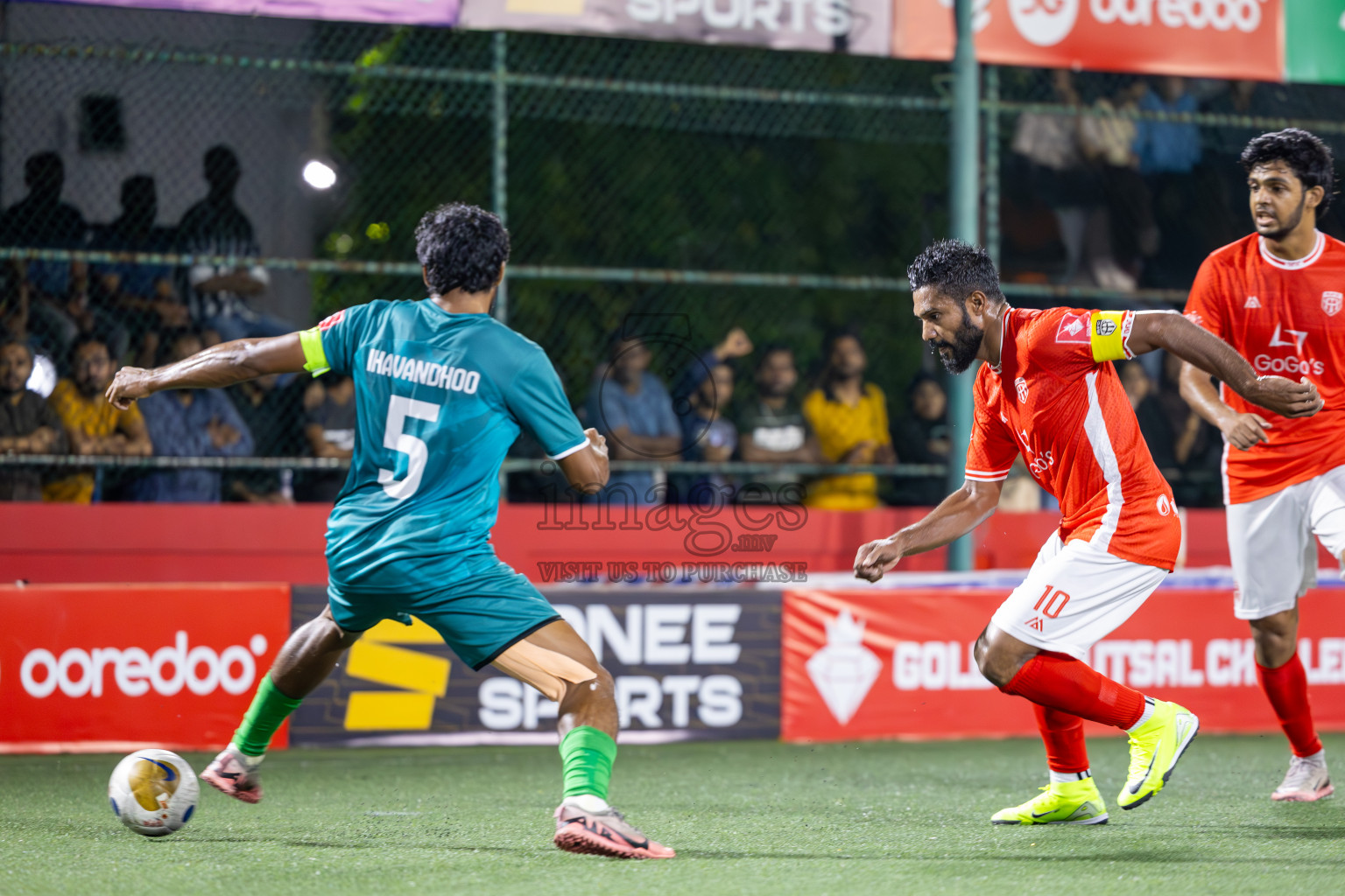 HA Ihavandhoo vs HA Muraidhoo in Day 5 of Golden Futsal Challenge 2025 on Thursday, 9th January 2025, in Hulhumale', Maldives
Photos: Ismail Thoriq / images.mv