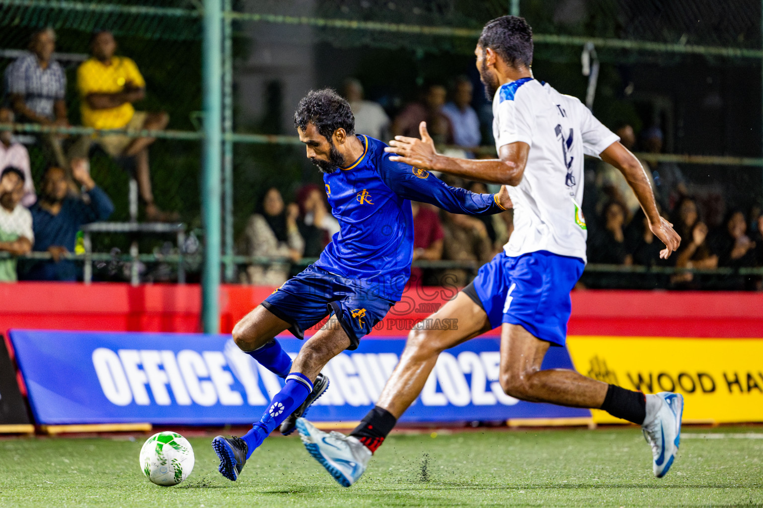 Customs RC vs Police Club in Semi Finals of Office League 2025 was held on Monday, 5th May 2025 in Hulhumale', Maldives. Photos: Nausham Waheed / images.mv