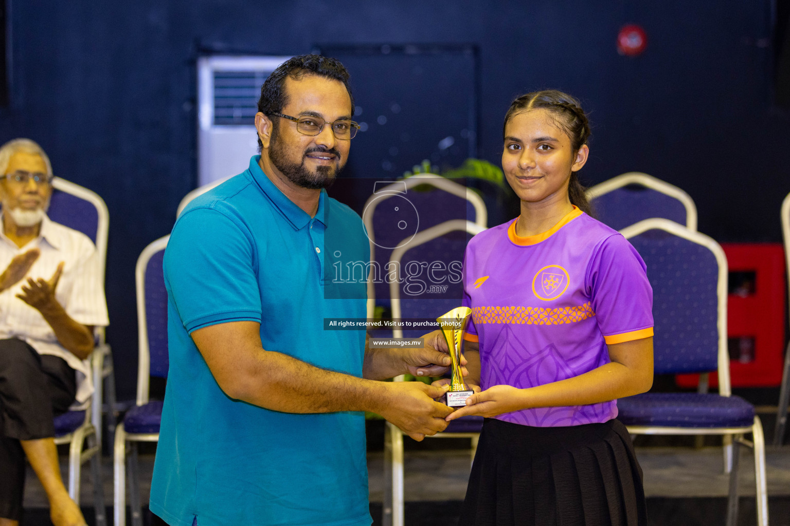 Day3 of 24th Interschool Netball Tournament 2023 was held in Social Center, Male', Maldives on 29th October 2023. Photos: Nausham Waheed, Mohamed Mahfooz Moosa / images.mv