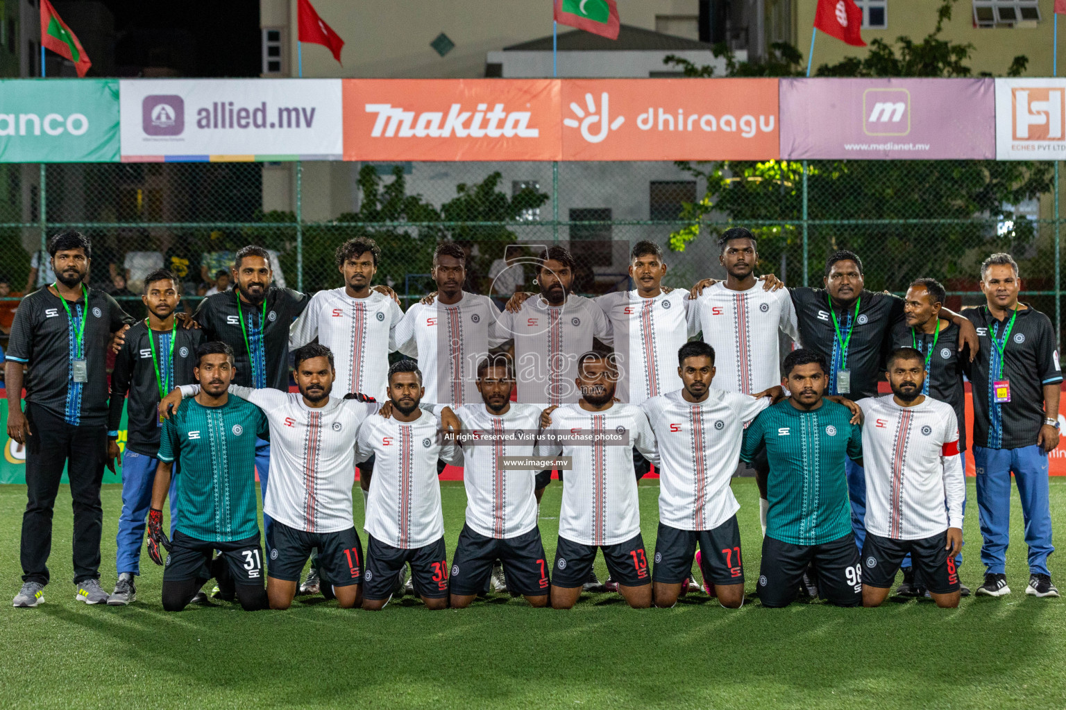 Aasandha vs Prisons RC in Club Maldives Cup 2023 held in Hulhumale, Maldives, on Monday, 17th July 2023 Photos: Nausham Waheed / images.mv