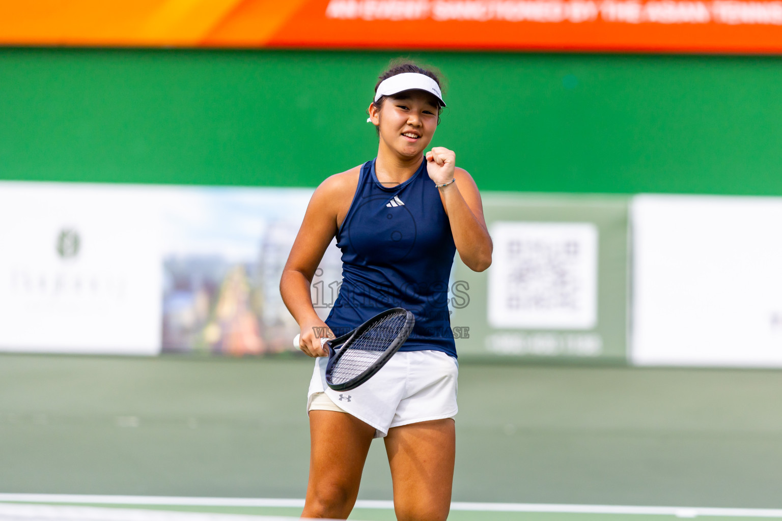 Day 9 of ATF Maldives Junior Open Tennis was held in Male' Tennis Court, Male', Maldives on Friday, 20th December 2024. Photos: Nausham Waheed/ images.mv