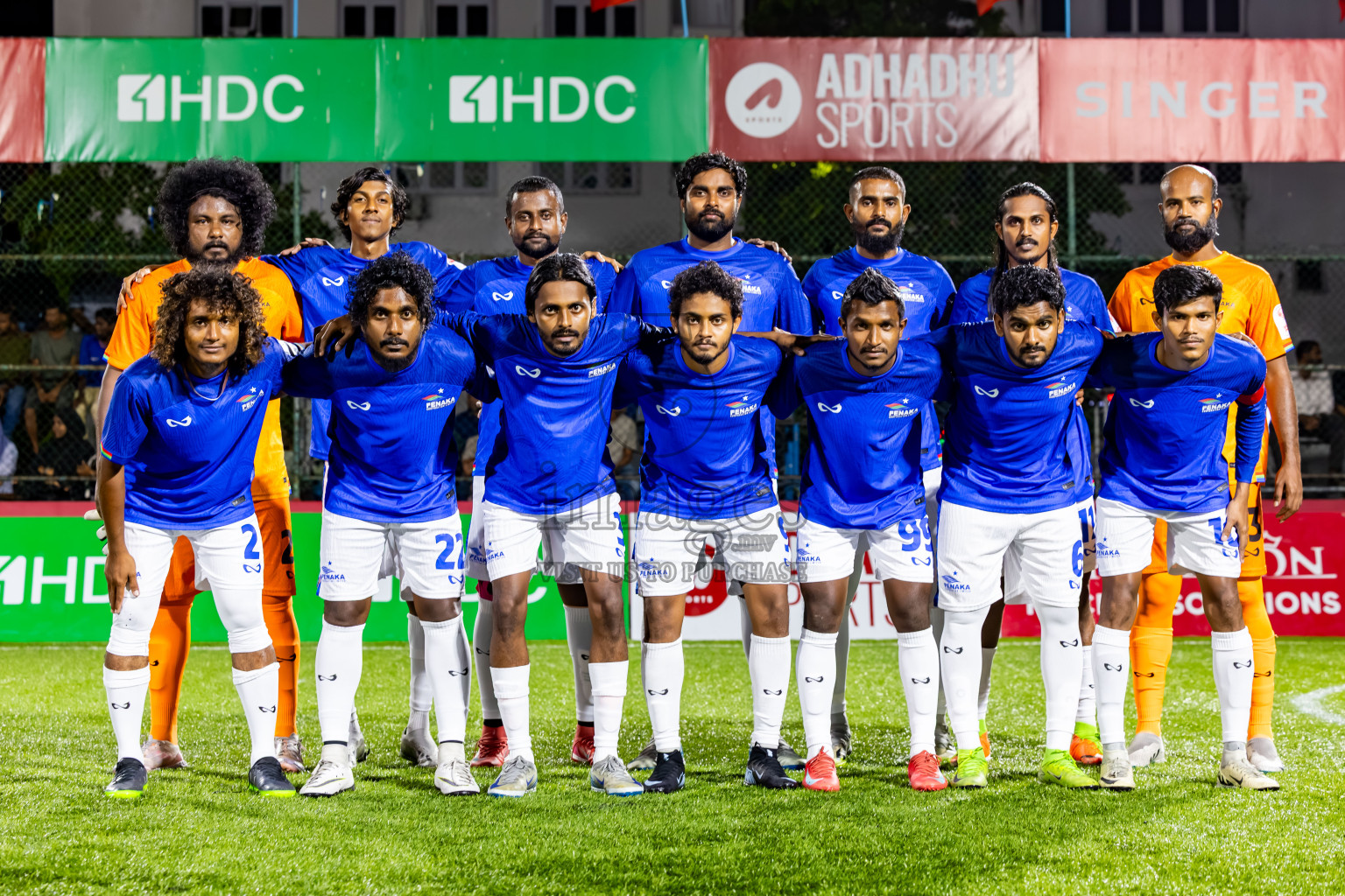 Prison Club vs Fenaka in Day 2 of Club Maldives Cup 2025 was held in Rehendi Futsal Ground, Hulhumale', Maldives on Monday, 29th September 2025. Photos: Nausham Waheed / images.mv