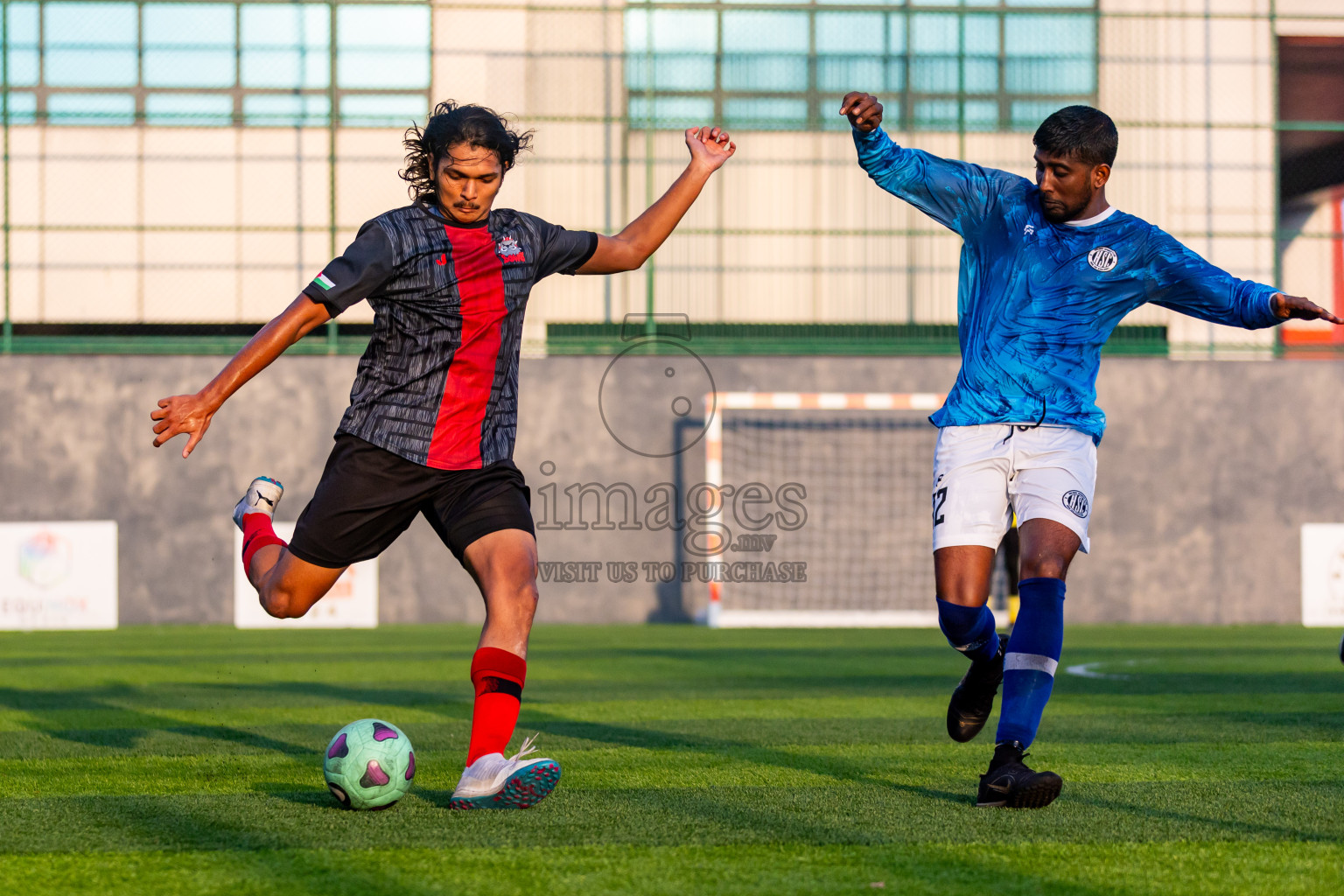 Bows vs Holiday SC in Day 10 of BG Futsal Challenge 2024 was held on Thursday, 21st March 2024, in Male', Maldives Photos: Nausham Waheed / images.mv