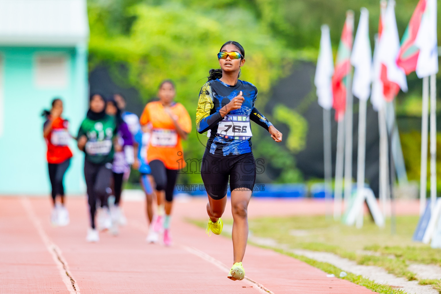 Day 5 of MWSC Interschool Athletics Championships 2024 held in Hulhumale Running Track, Hulhumale, Maldives on Wednesday, 13th November 2024. Photos by: Nausham Waheed / Images.mv