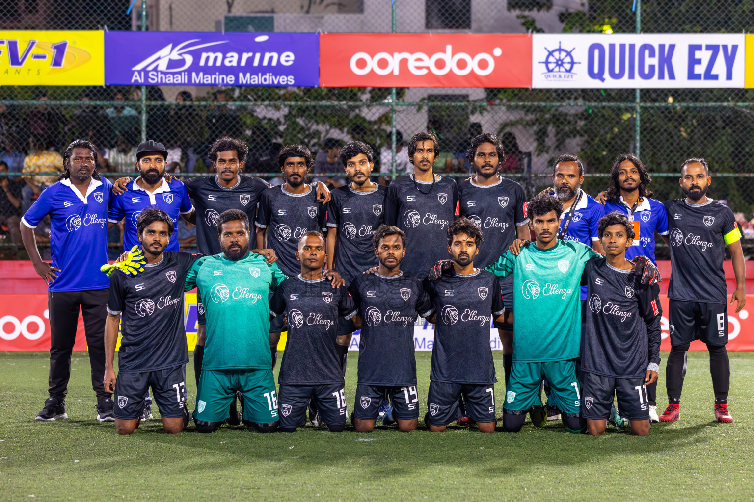 M Veyvah vs M Mulah in Day 22 of Golden Futsal Challenge 2024 was held on Monday , 5th February 2024 in Hulhumale', Maldives
Photos: Ismail Thoriq / images.mv