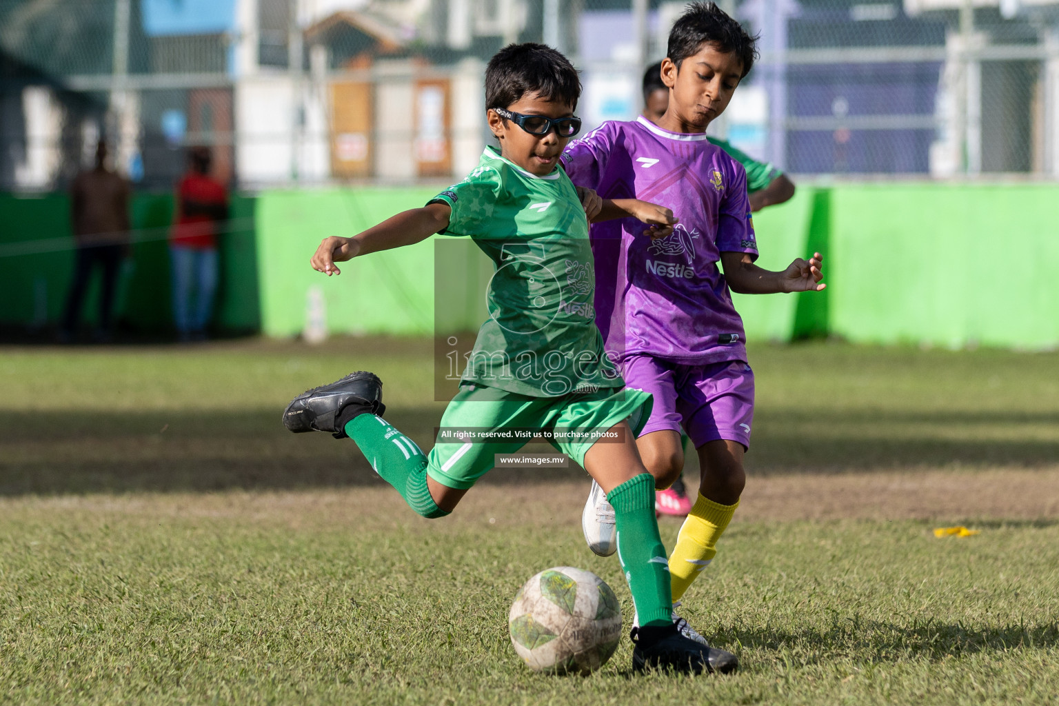 Day 4 of Nestle Kids Football Fiesta, held in Henveyru Football Stadium, Male', Maldives on Saturday, 14th October 2023
Photos: Mohamed Mahfooz Moosa, Hassan Simah / images.mv