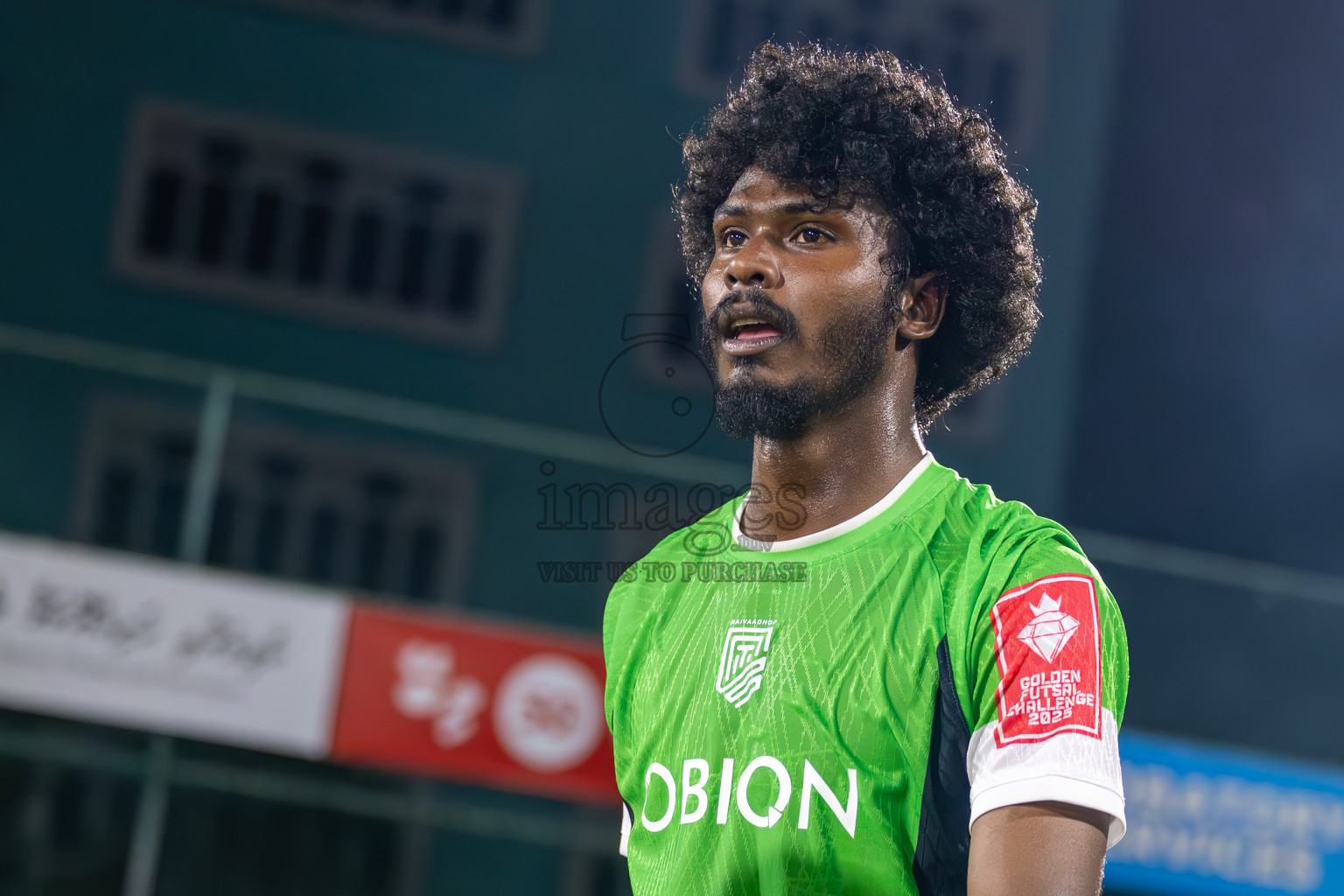 HDh Naivaadhoo vs HDh Neykurendhoo in Haa Dhaalu Atoll Finals Day 28 of Golden Futsal Challenge 2025 was held on Saturday , 1st February 2025, in Hulhumale', Maldives. Photos: Ismail Thoriq / images.mv