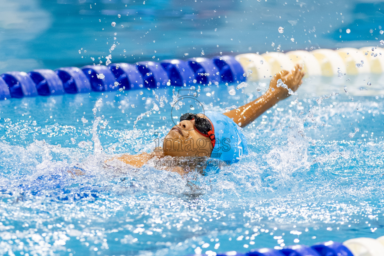 Day 4 of BML 6th National Kids Swimming Kids Festival 2025 held in Hulhumale', Maldives on Thursday, 6th November 2024. Photos: Hassan Simah / images.mv