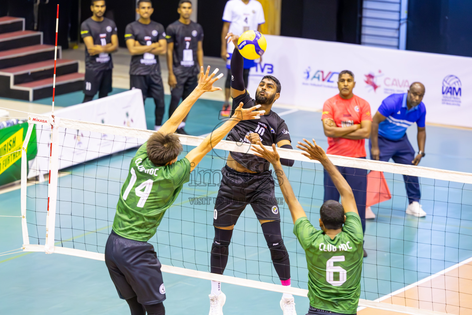 Final of MILO VAM Cup 2024 (Men's Division) was held in Social Center Indoor Hall on Monday, 4th November 2024. 
Photos: Ismail Thoriq / images.mv