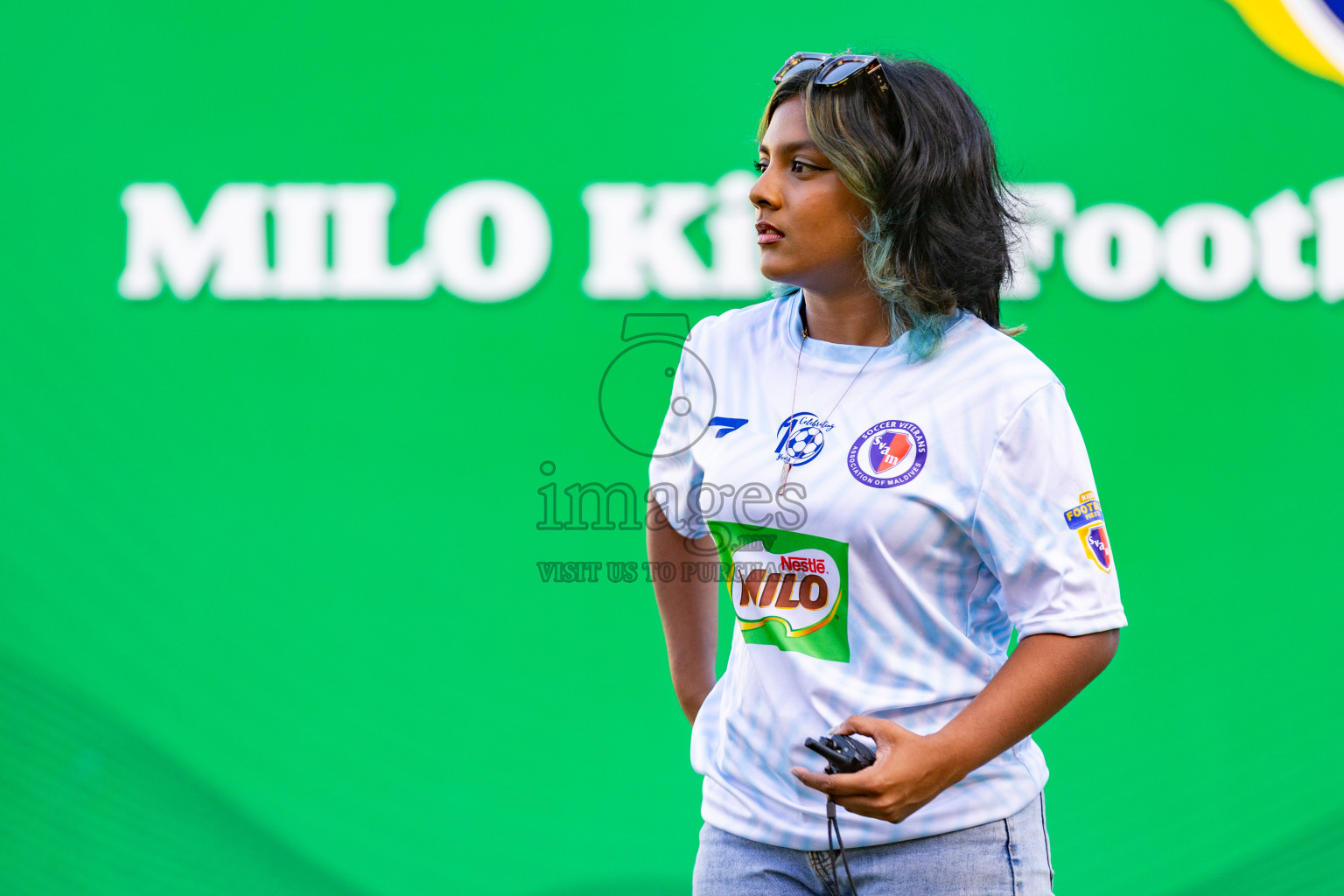 Day 2 of MILO Kids Football Fiesta was held at National Stadium in Male', Maldives on Saturday, 24th February 2024.