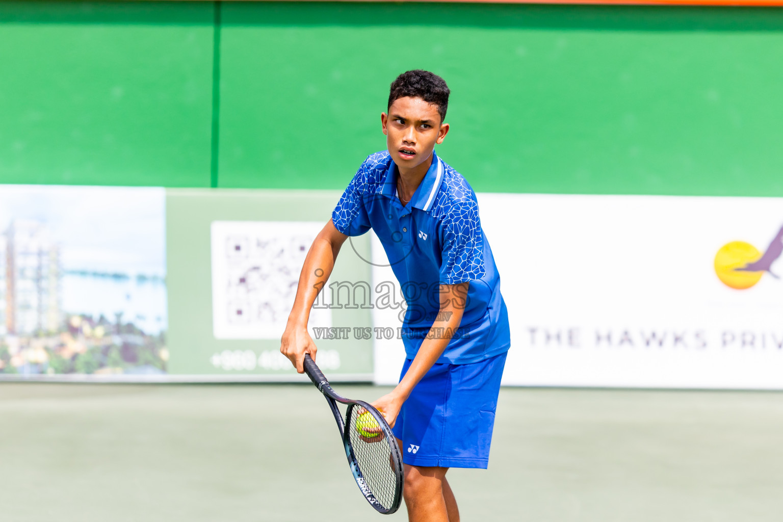 Day 4 of ATF Maldives Junior Open Tennis was held in Male' Tennis Court, Male', Maldives on Thursday, 12th December 2024. Photos: Nausham Waheed/ images.mv