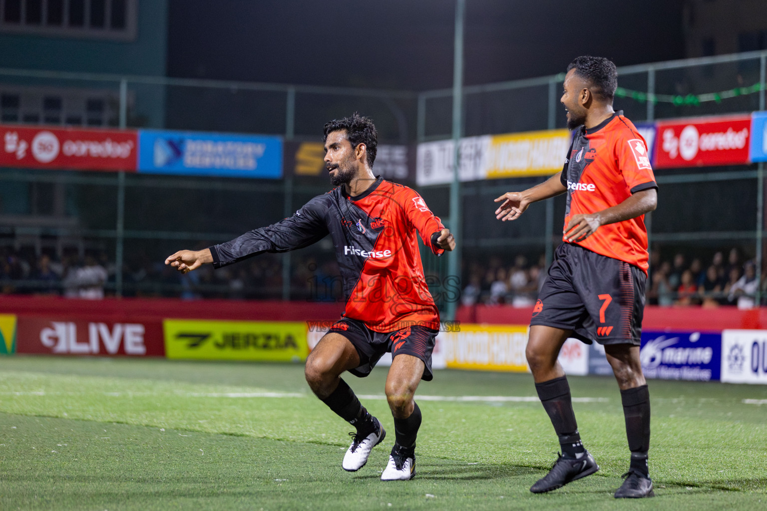 M Dhiggaru vs M Mulak in Day 12 of Golden Futsal Challenge 2025 was held on Thursday, 16th January 2025, in Hulhumale', Maldives.
Photos: Hassan Simah / images.mv