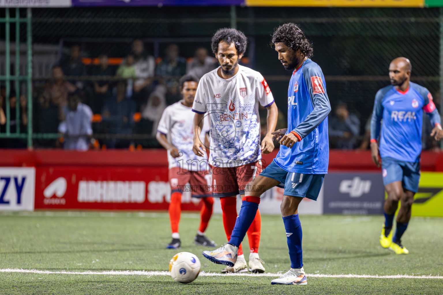 Th Dhiyamigili vs Th Vilufushi  in Day 6 of Golden Futsal Challenge 2025 on Friday, 6th January 2025, in Hulhumale', Maldives
Photos: Ismail Thoriq / images.mv