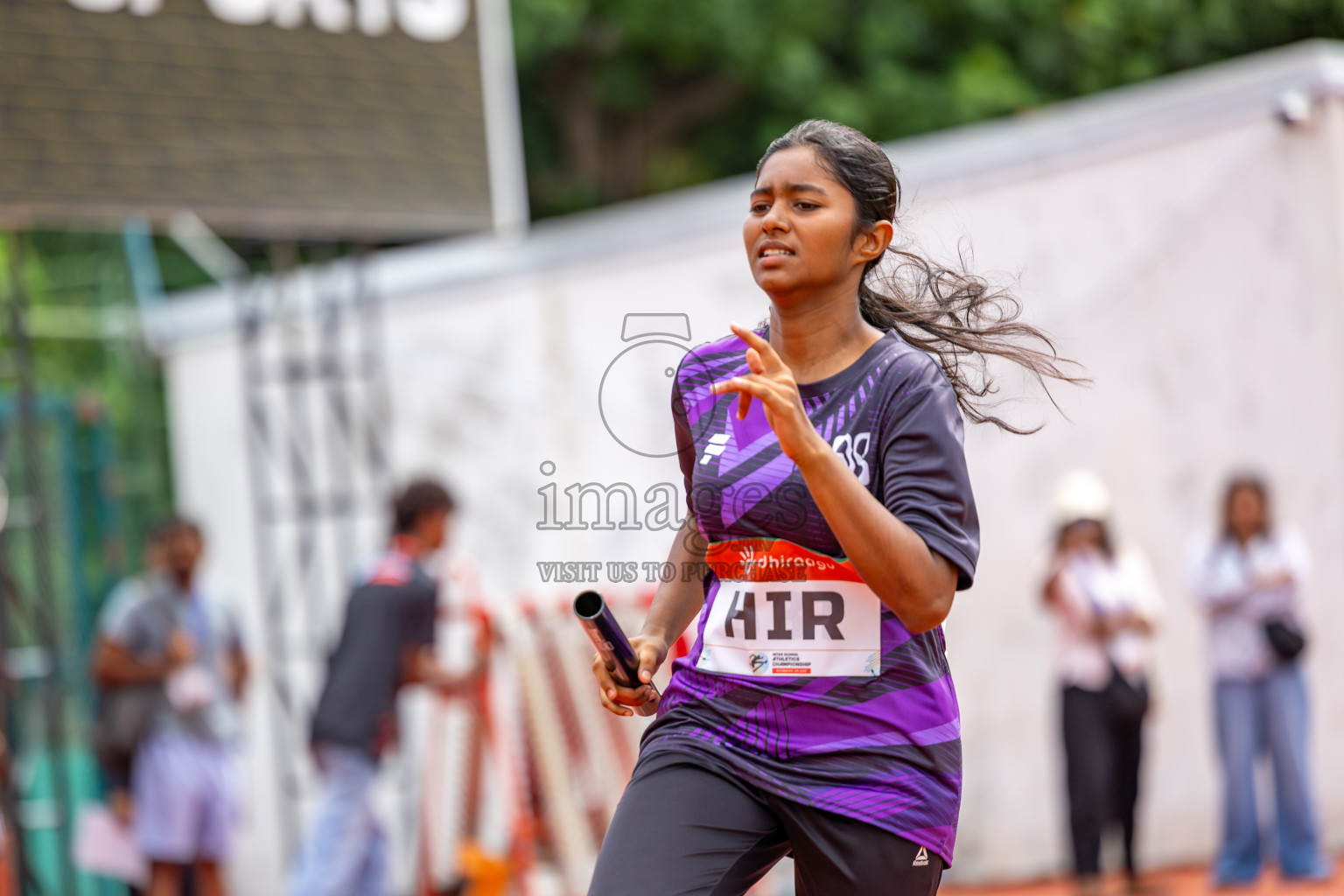 Day 6 of Inter-school Athletics Championship 2025 held in Ekuveni Synthetic Track, Male', Maldives on Sunday, 12th October 2025. Photos by: Ismail Thoriq / Images.mv