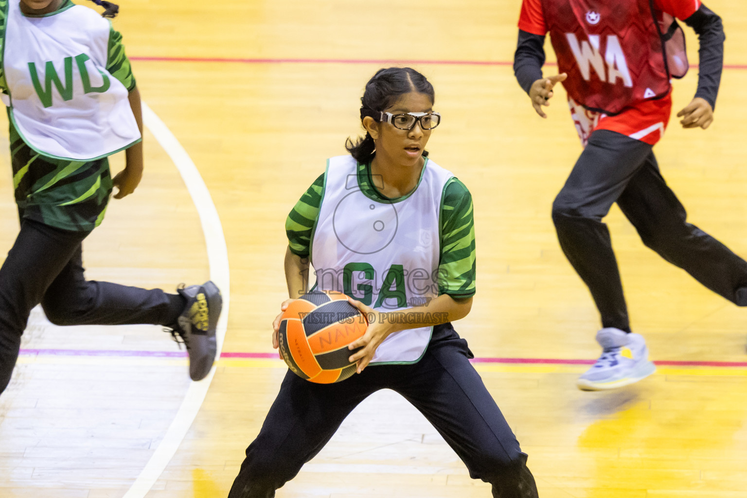 Day 14 of 25th Inter-School Netball Tournament was held in Social Center at Male', Maldives on Sunday, 25th August 2024. Photos: Hasni / images.mv