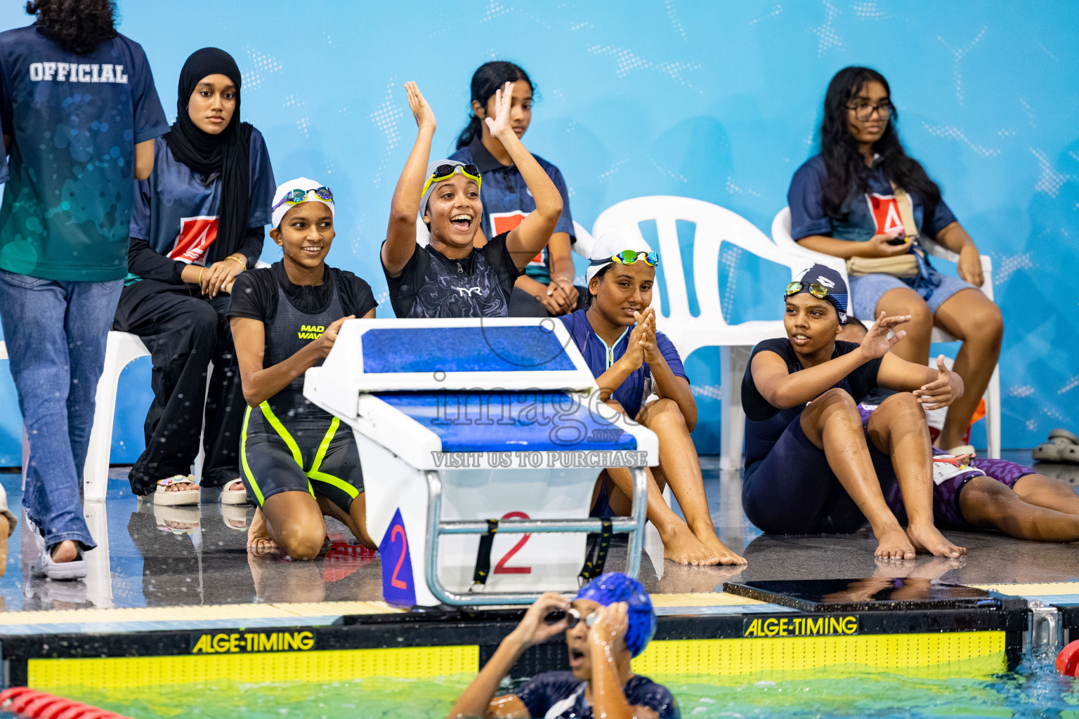 Day 6 of BML 21st Interschool Swimming Competition 2025 was held in Hulhumale' Swimming Pool, Hulhumale', Maldives on Thursday, 16th October 2025.
Photos: Hassan Simah / images.mv