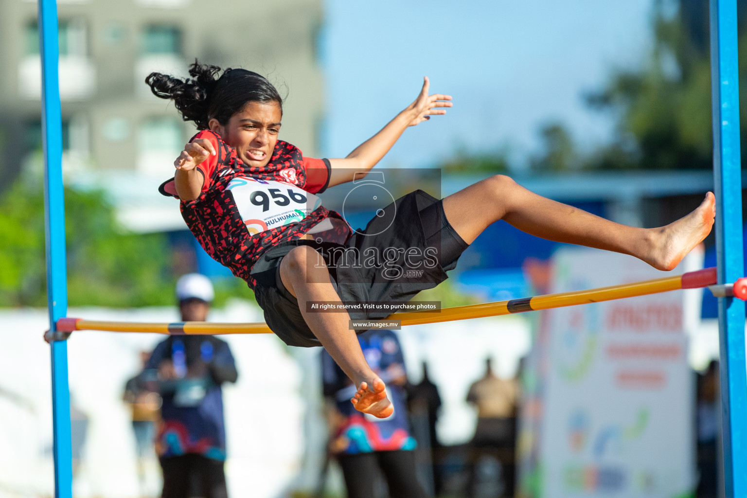 Day three of Inter School Athletics Championship 2023 was held at Hulhumale' Running Track at Hulhumale', Maldives on Tuesday, 16th May 2023. Photos: Nausham Waheed / images.mv