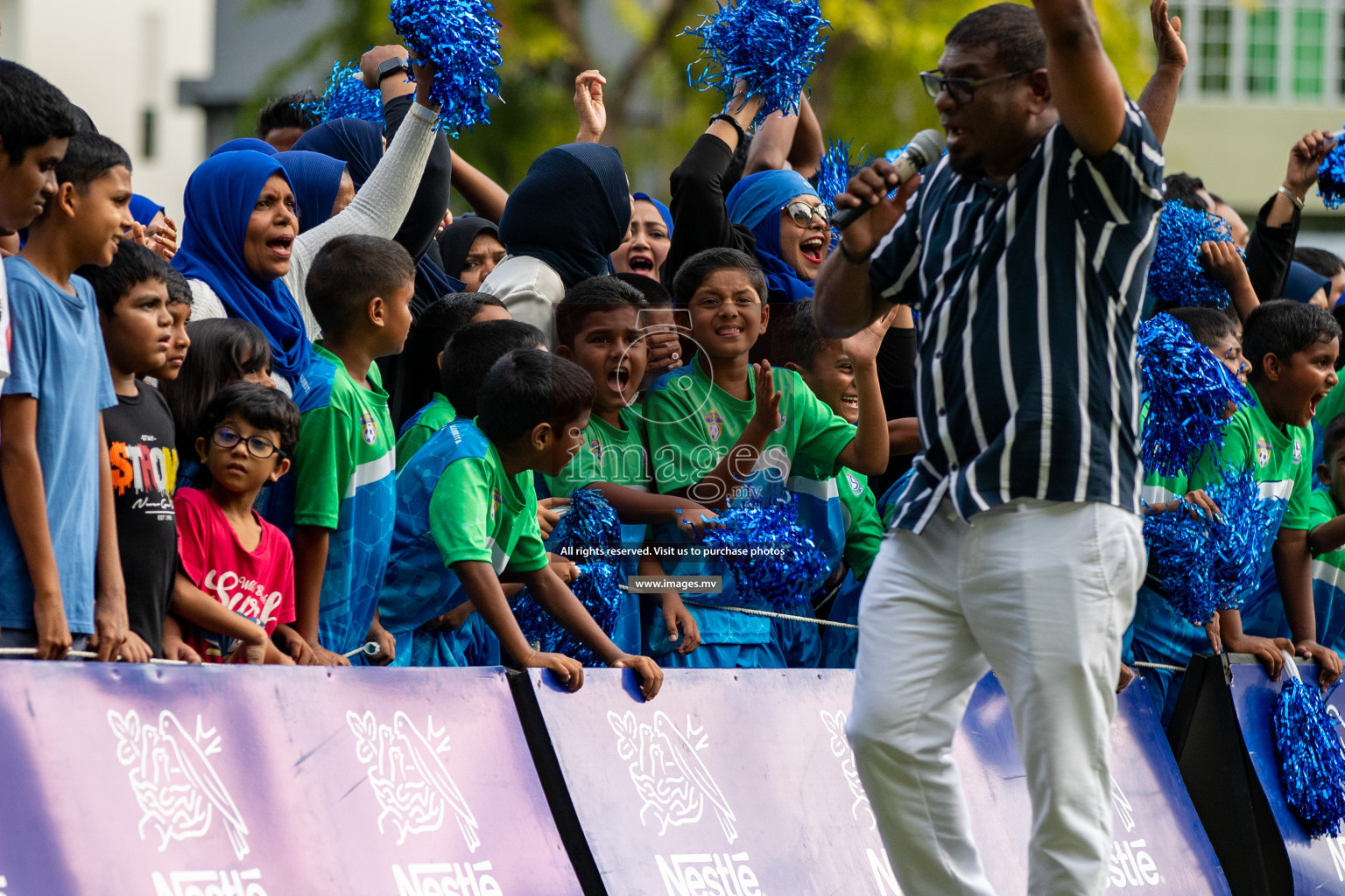 Day 4 of Milo Kids Football Fiesta 2022 was held in Male', Maldives on 22nd October 2022. Photos:Hassan Simah / images.mv