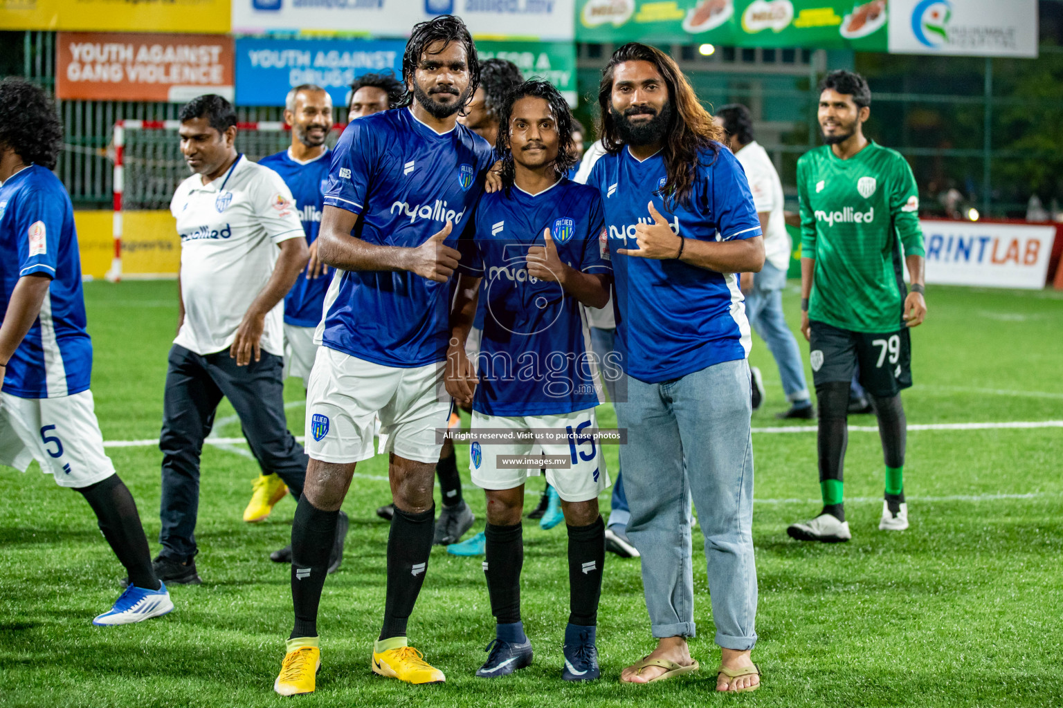 Club Immigration vs Team Allied in Club Maldives Cup 2022 was held in Hulhumale', Maldives on Thursday, 20th October 2022. Photos: Hassan Simah/ images.mv