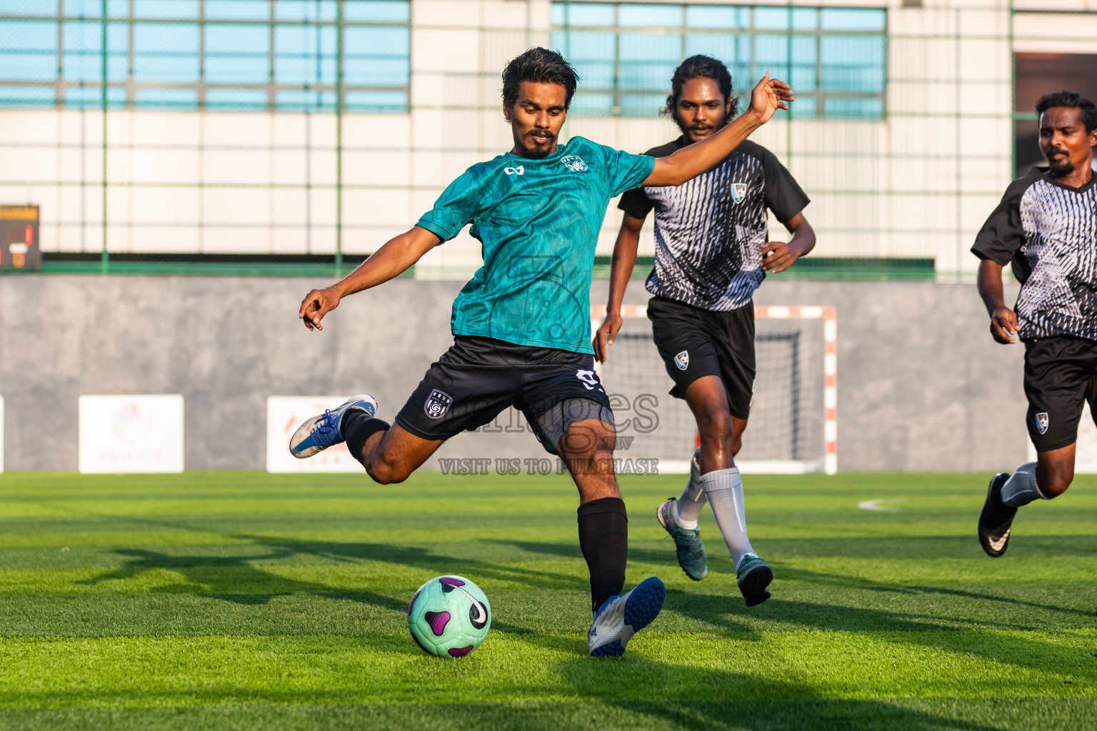 Club PK vs Green Lakers in Day 3 of BG Futsal Challenge 2024 was held on Thursday, 14th March 2024, in Male', Maldives Photos: Nausham Waheed / images.mv