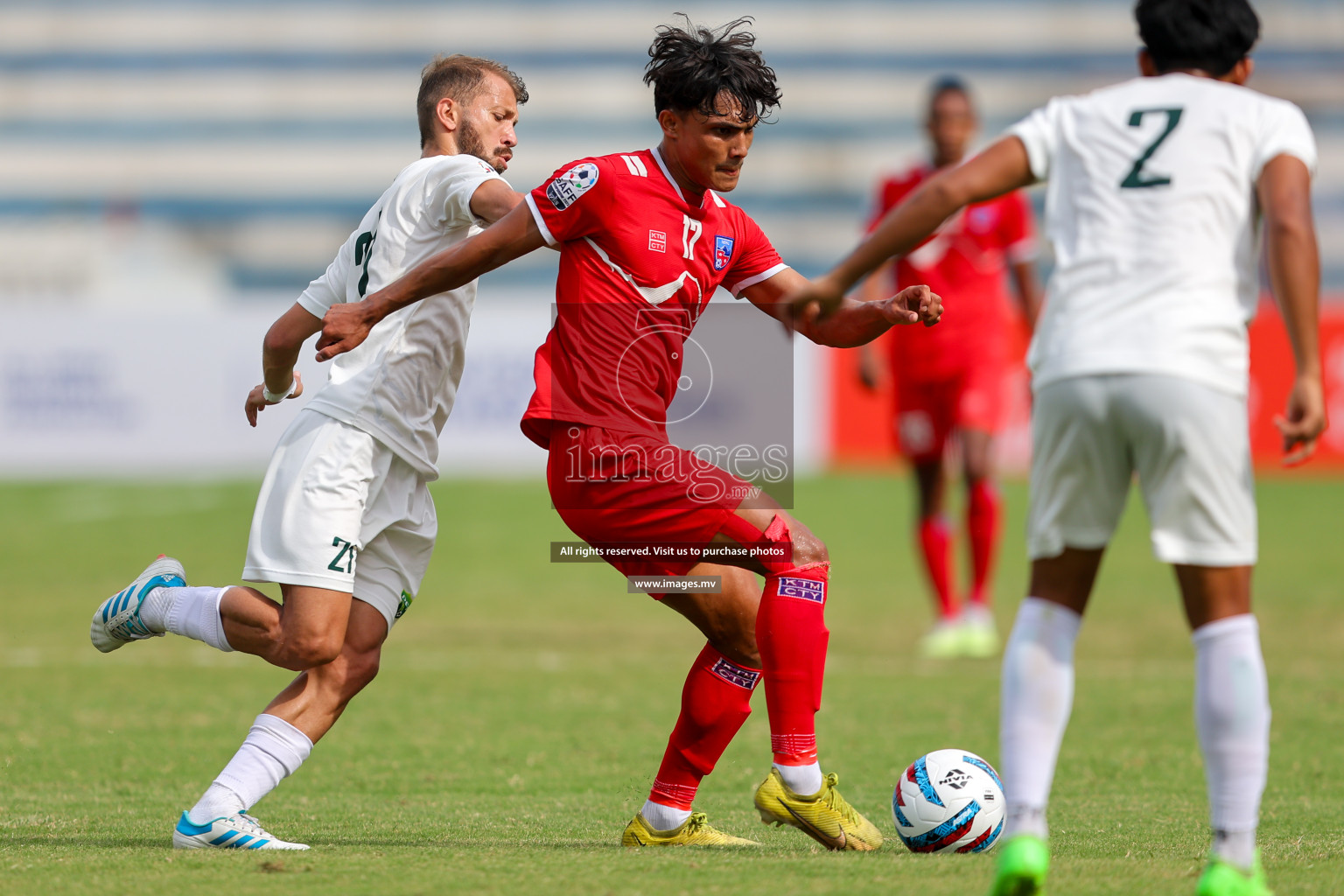 Nepal vs Pakistan in SAFF Championship 2023 held in Sree Kanteerava Stadium, Bengaluru, India, on Tuesday, 27th June 2023. Photos: Nausham Waheed, Hassan Simah / images.mv