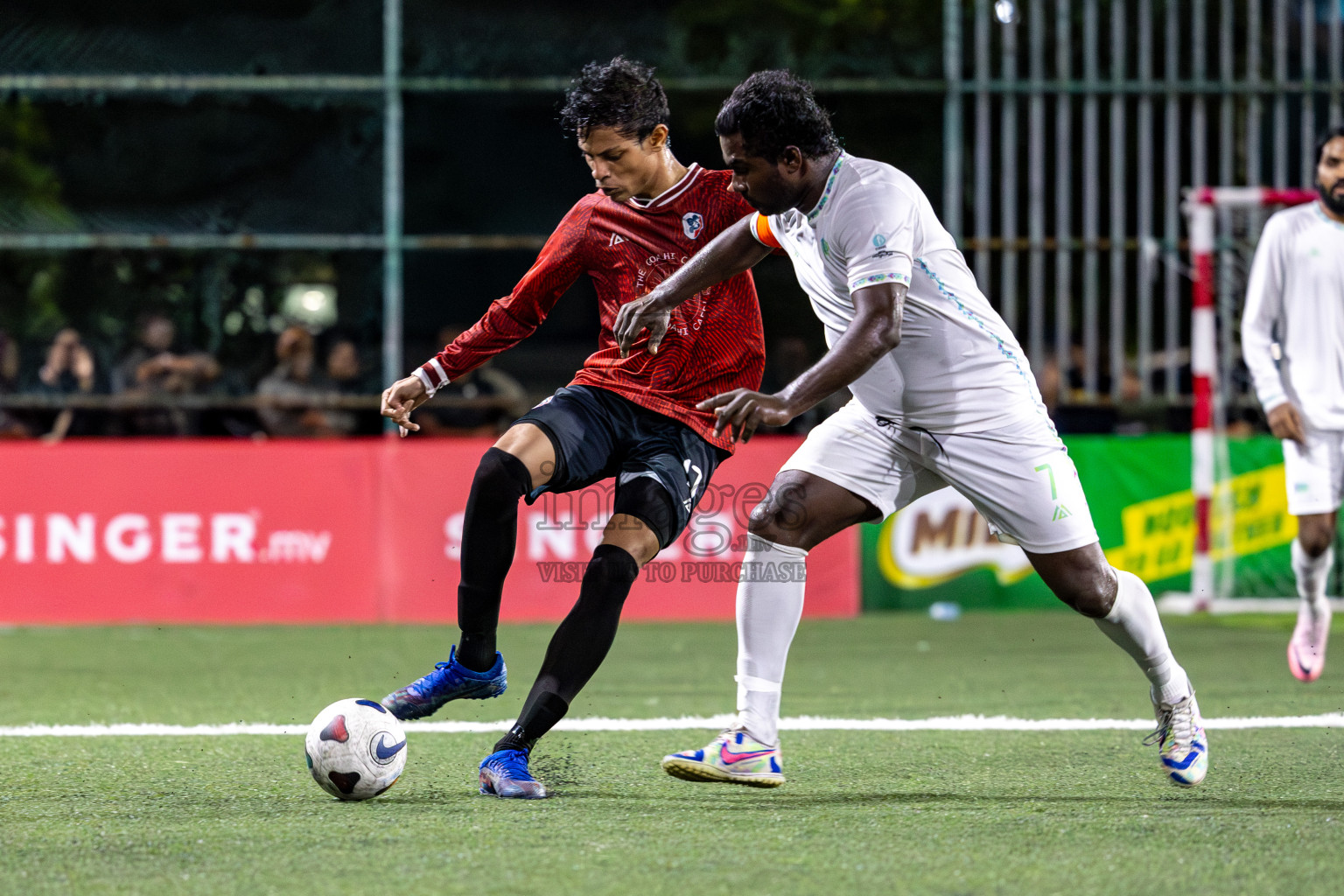 CLUB 220 vs TEAM MCC in Club Maldives Classic 2024 held in Rehendi Futsal Ground, Hulhumale', Maldives on Sunday, 15th September 2024. Photos: Mohamed Mahfooz Moosa / images.mv