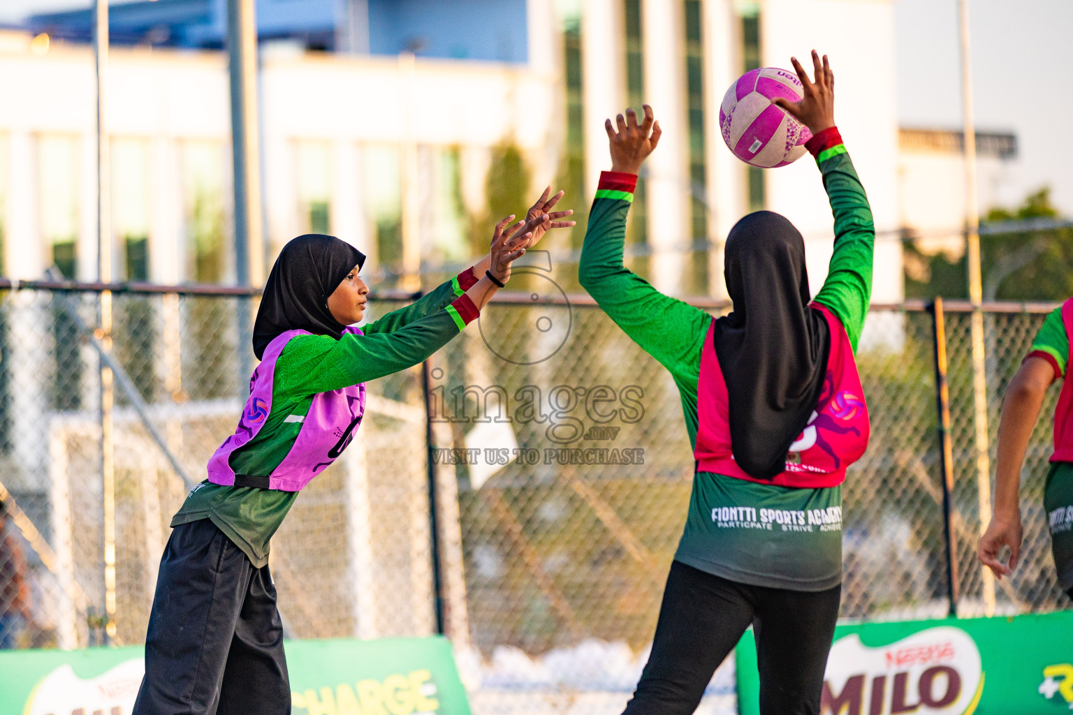 Day 2 of MILO Netball Fest 2025 was held in Cental Park, Hulhumale', Maldives on Friday, 21st November 2025. Photos: Areef Adam/ images.mv