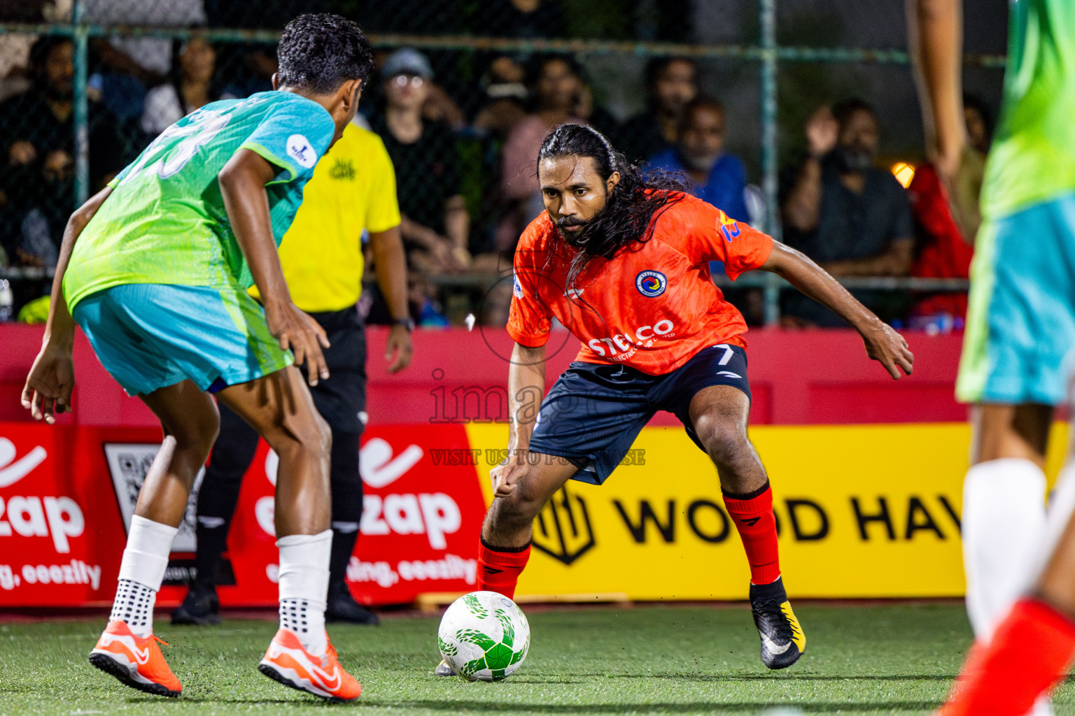 Stelco RC vs Wamco in Day 8 of Office League 2025 was held on Wednesday, 23rd April 2025 in Hulhumale', Maldives. Photos: Nausham Waheed  / images.mv