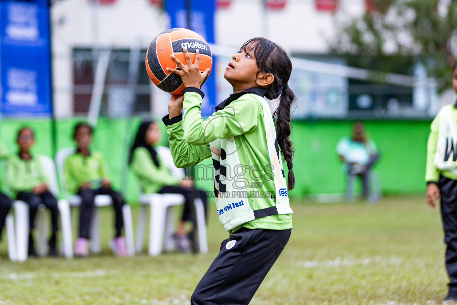 Day 3 of Nestle' Kids Netball Fiesta 2023 held in Henveyru Stadium, Male', Maldives on Saturday, 2nd December 2023. Photos by Nausham Waheed / Images.mv