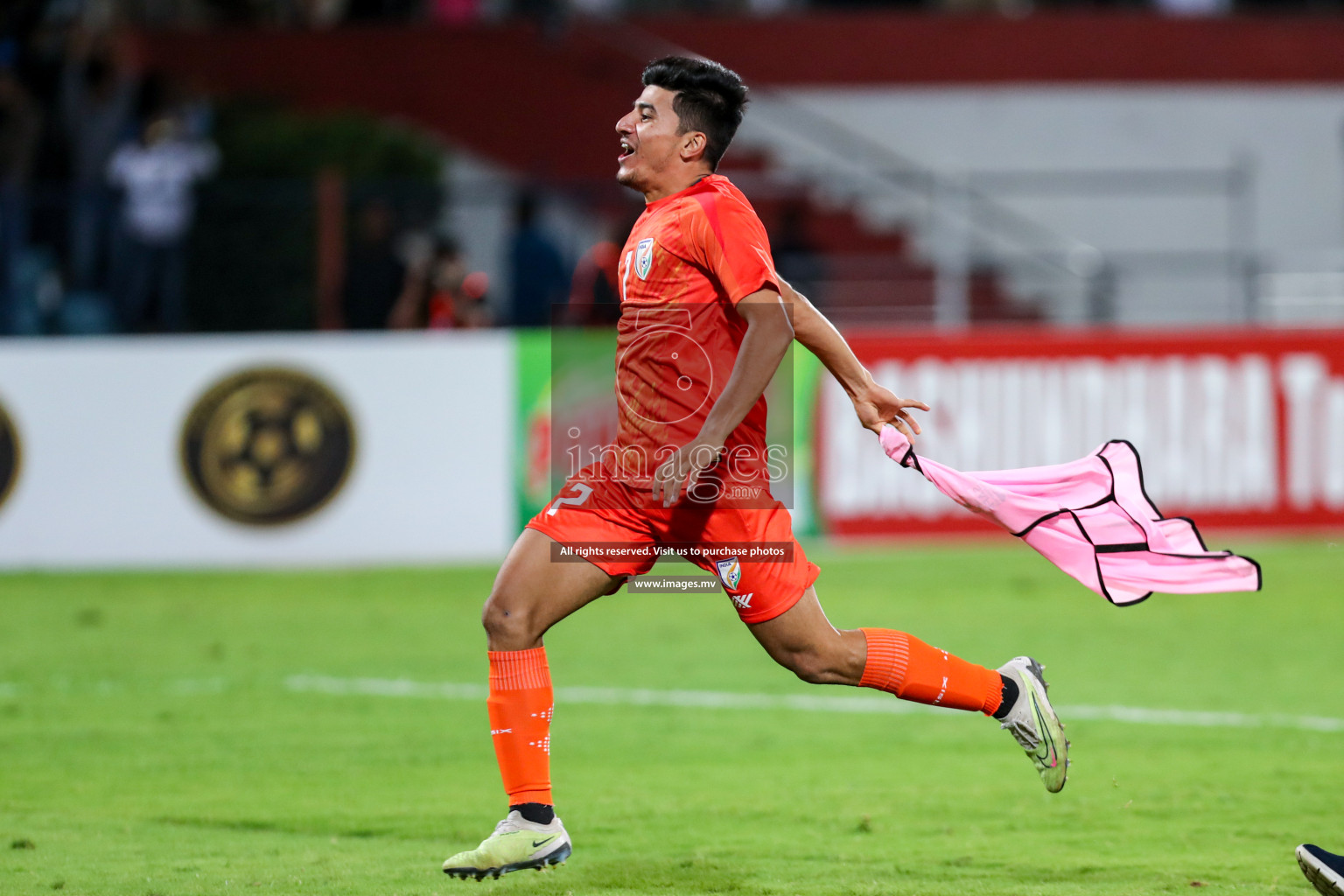 Kuwait vs India in the Final of SAFF Championship 2023 held in Sree Kanteerava Stadium, Bengaluru, India, on Tuesday, 4th July 2023. Photos: Nausham Waheed, Hassan Simah / images.mv