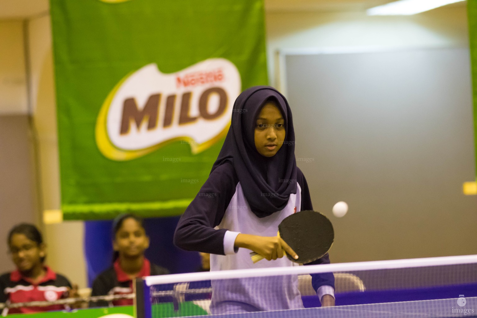 9th Milo Inter-school Table Tennis Championship 2017 Day 3 in Male , Maldives. Monday, September. 11, 2017.( Images.mv Photo/ Abdulla Abeedh ).