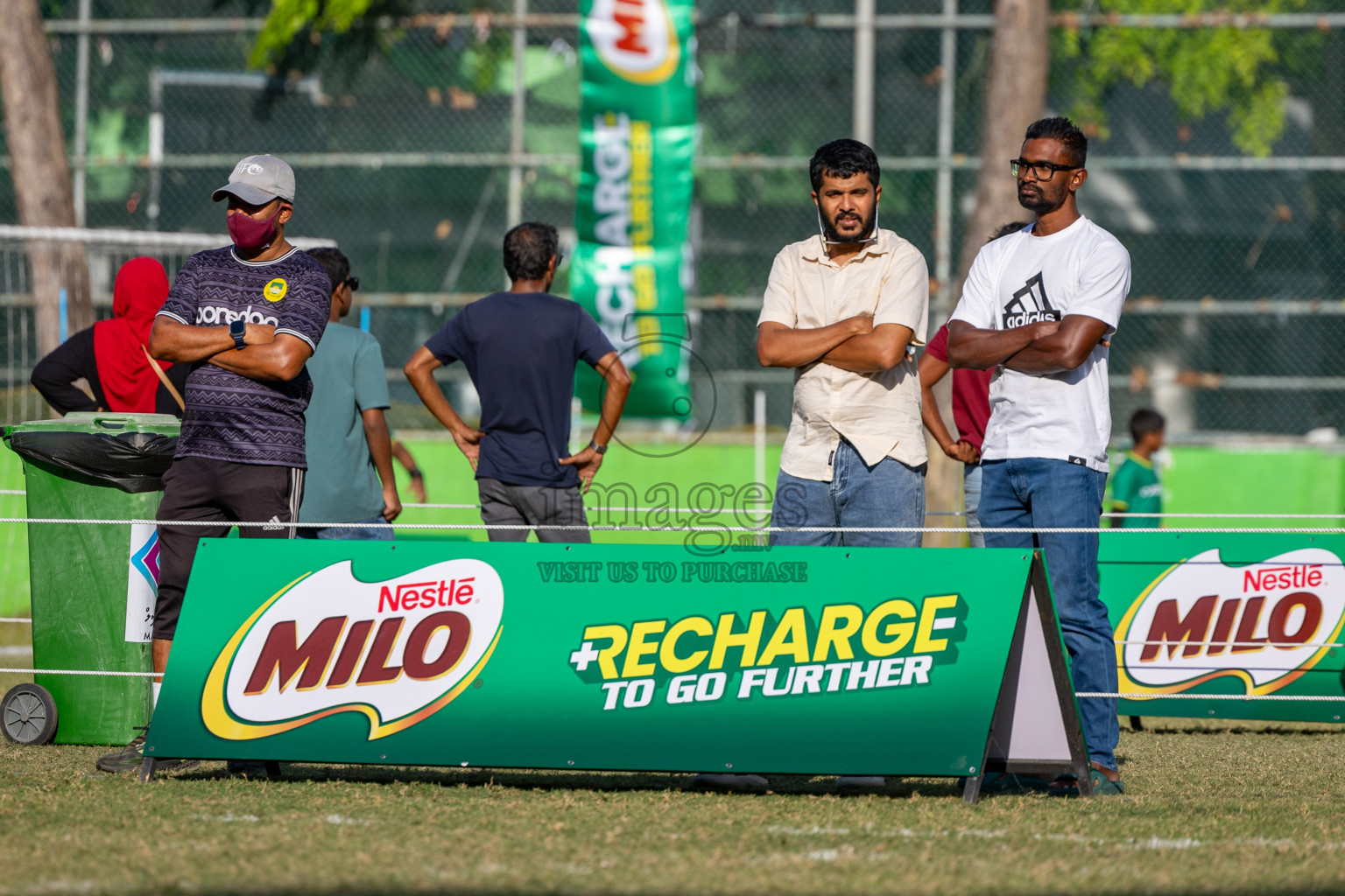 Day 2 of MILO Academy Championship 2025 was held on Friday, 14th February 2025 in Henveiru Stadium. 
Photos: Hassan Simah / Images.mv
