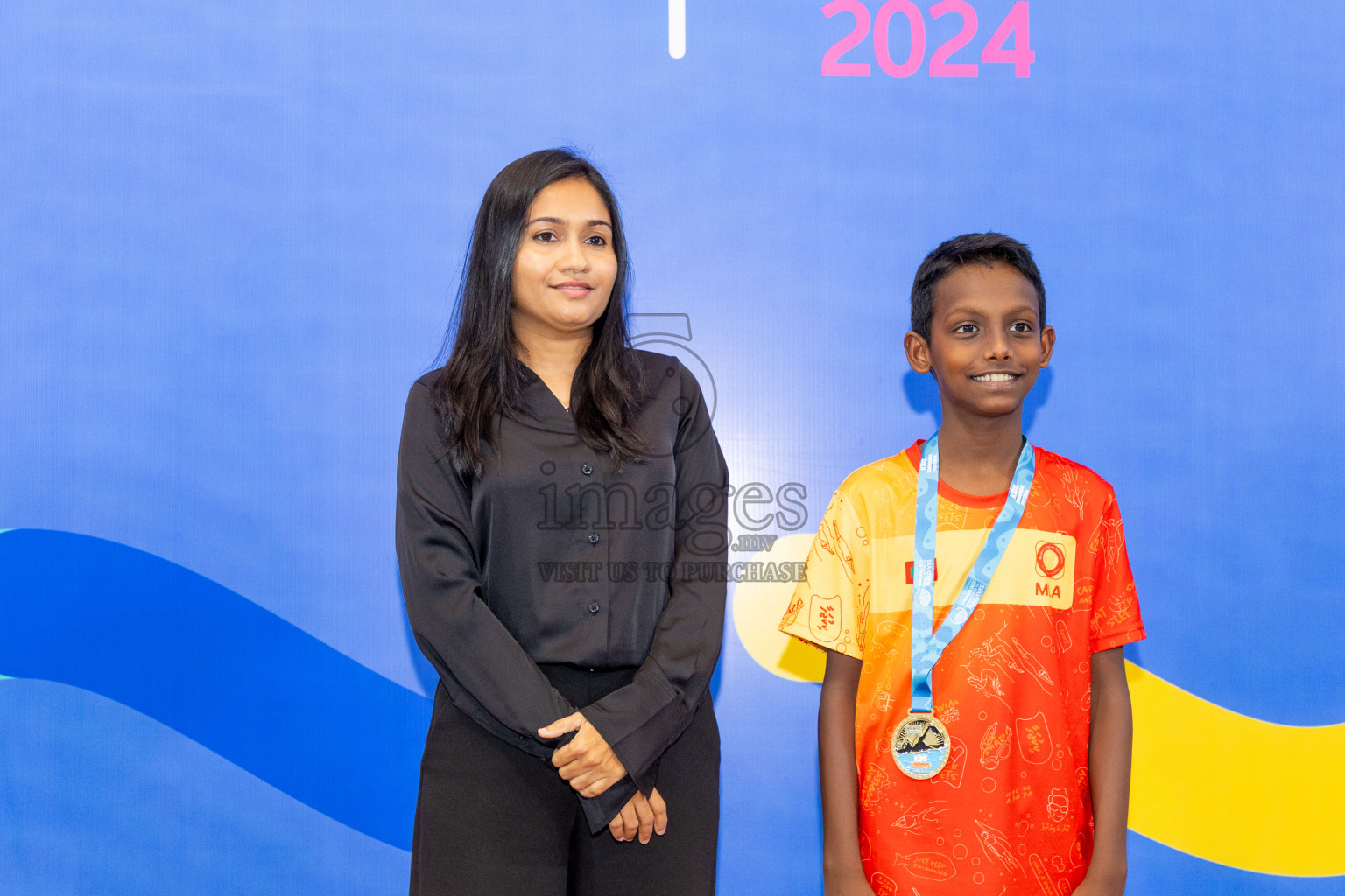 Closing of BML 5th National Swimming Kids Festival 2024 held in Hulhumale', Maldives on Saturday, 23rd November 2024.
Photos: Ismail Thoriq / images.mv