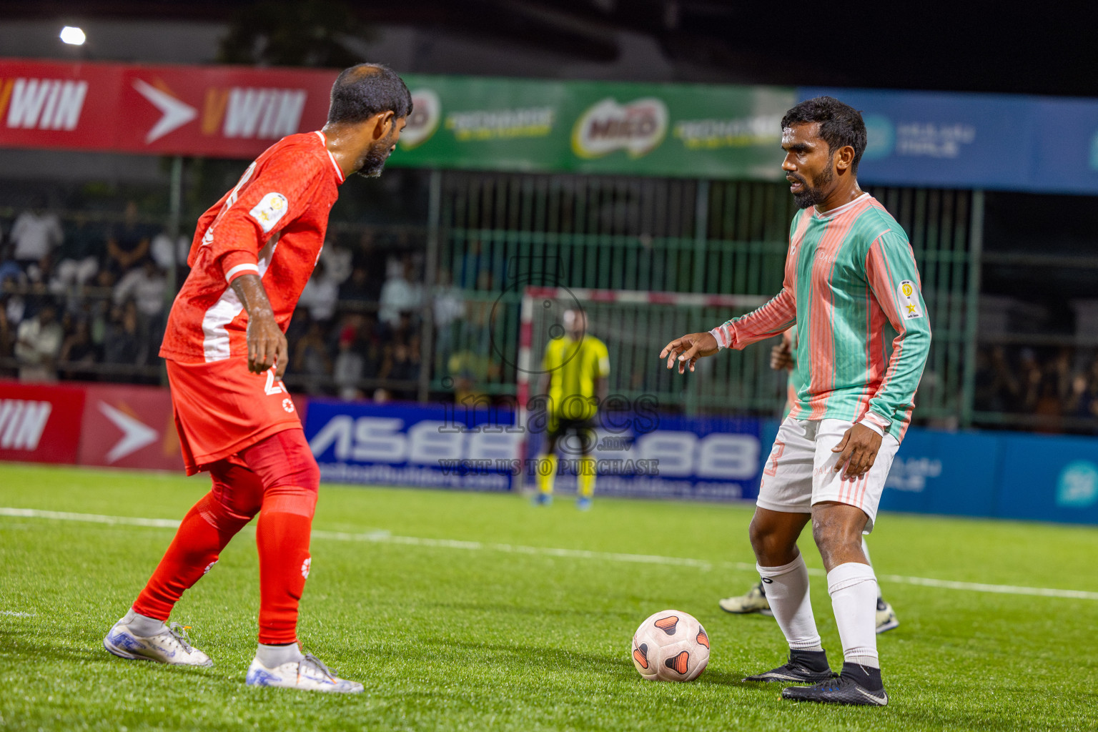 Joali Maldives vs Club Combination (Eydhafushi) in Kings Cup of Club Maldives 2025 was held in Rehendhi Futsal Ground, Hulhumale', Maldives on Saturday, 6th September 2025. Photos: Ismail Thoriq / images.mv