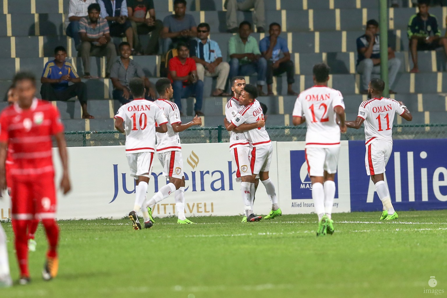 Asian Cup Qualifier between Maldives and Oman in National Stadium, on 10 October 2017 Male' Maldives. ( Images.mv Photo: Abdulla Abeedh )