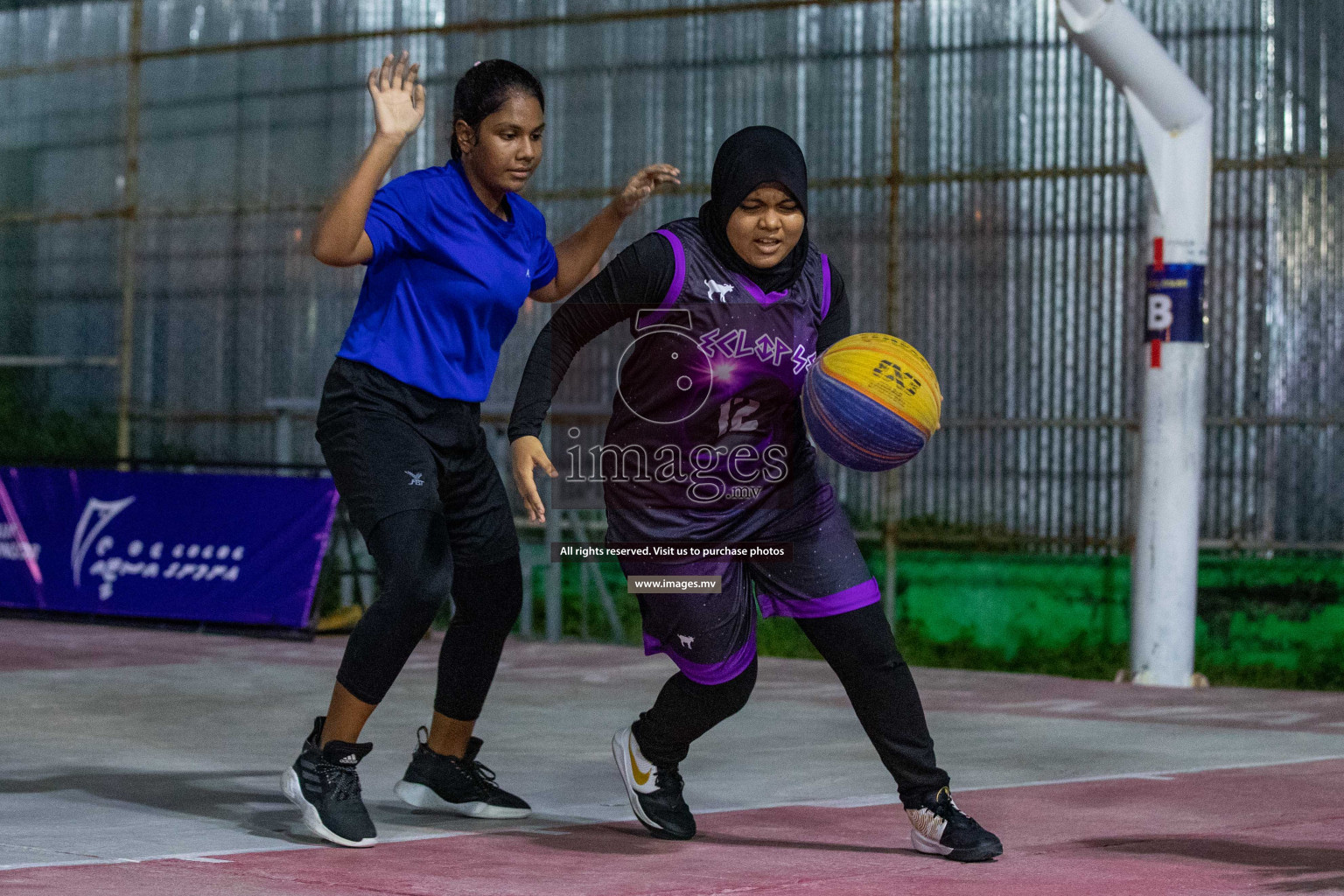 Day 5 of Slamdunk by Sosal on 16th April 2023 held in Male'. Photos: Nausham Waheed / images.mv