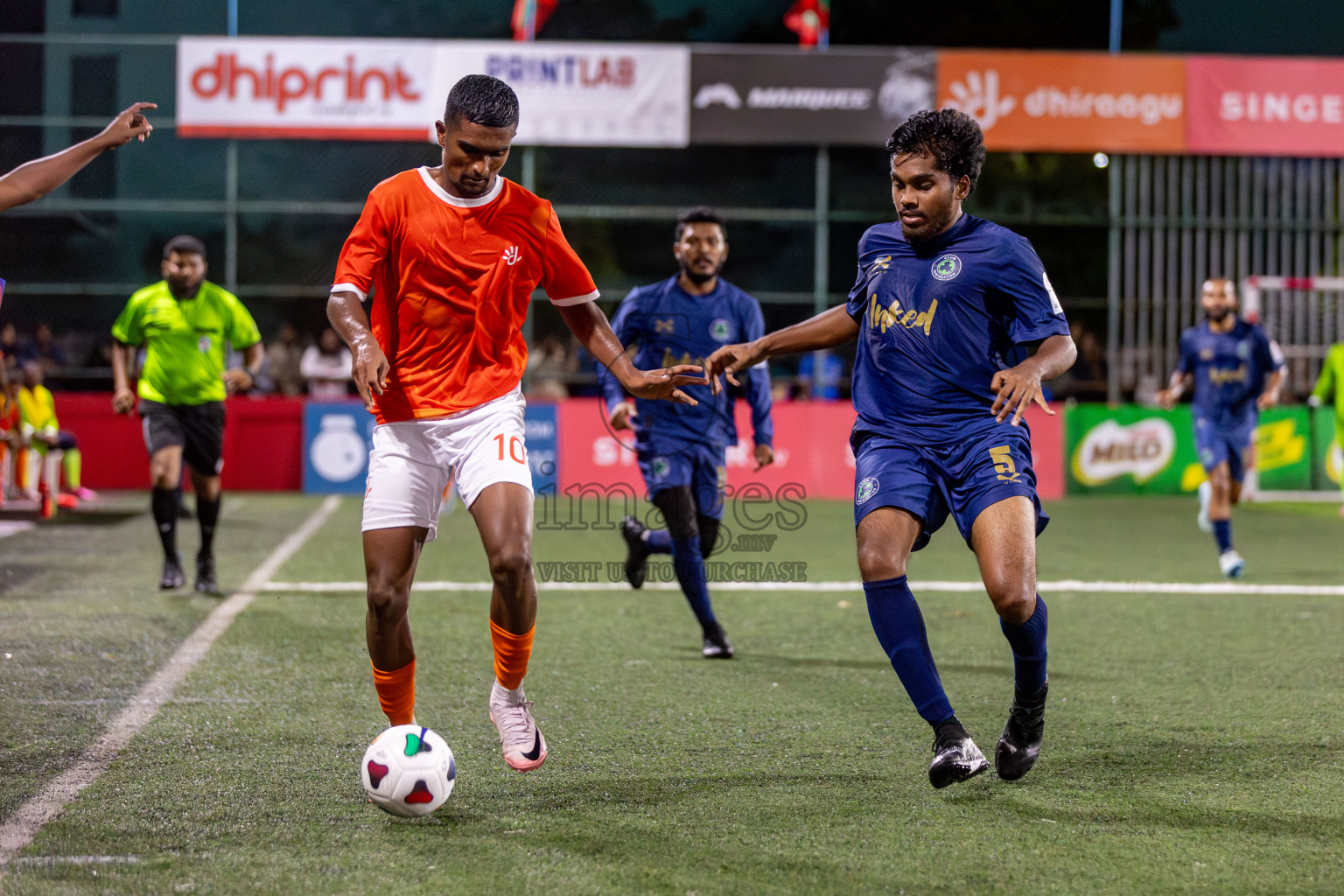 Club Immigration vs Dhiraagu
 in Club Maldives Cup 2024 held in Rehendi Futsal Ground, Hulhumale', Maldives on Tuesday, 24th September 2024. 
Photos: Hassan Simah / images.mv