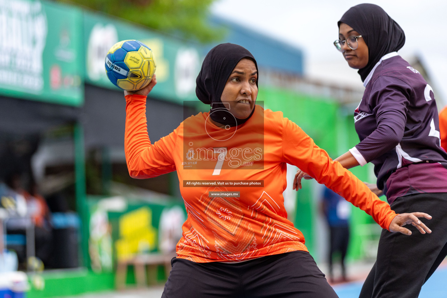 Day 5 of 7th Inter-Office/Company Handball Tournament 2023, held in Handball ground, Male', Maldives on Tuesday, 19th September 2023 Photos: Nausham Waheed/ Images.mv