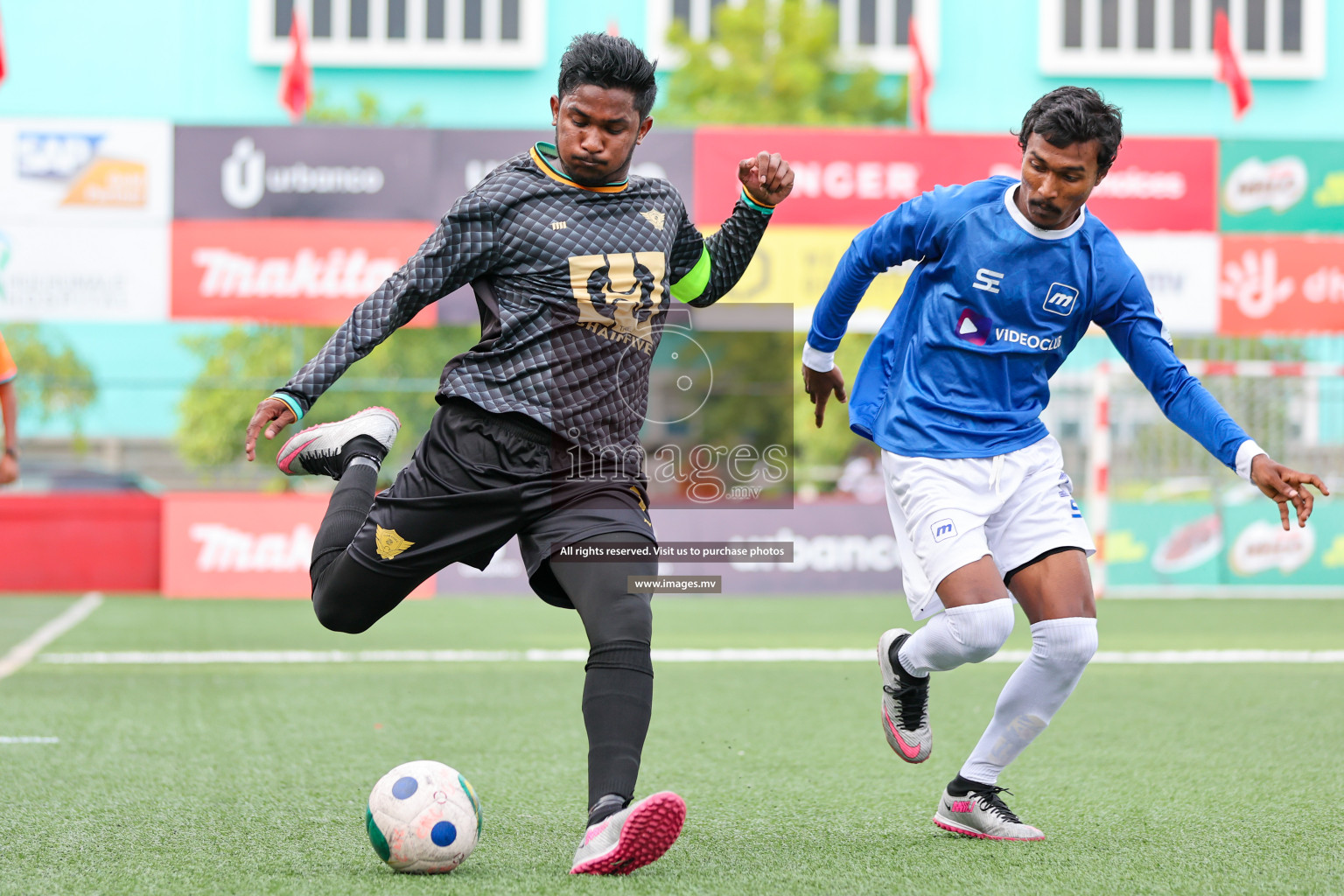 AVSEC vs Medianet in Club Maldives Cup 2023 held in Hulhumale, Maldives, on Sunday, 30th July 2023 Photos: Nausham Waheed / images.mv