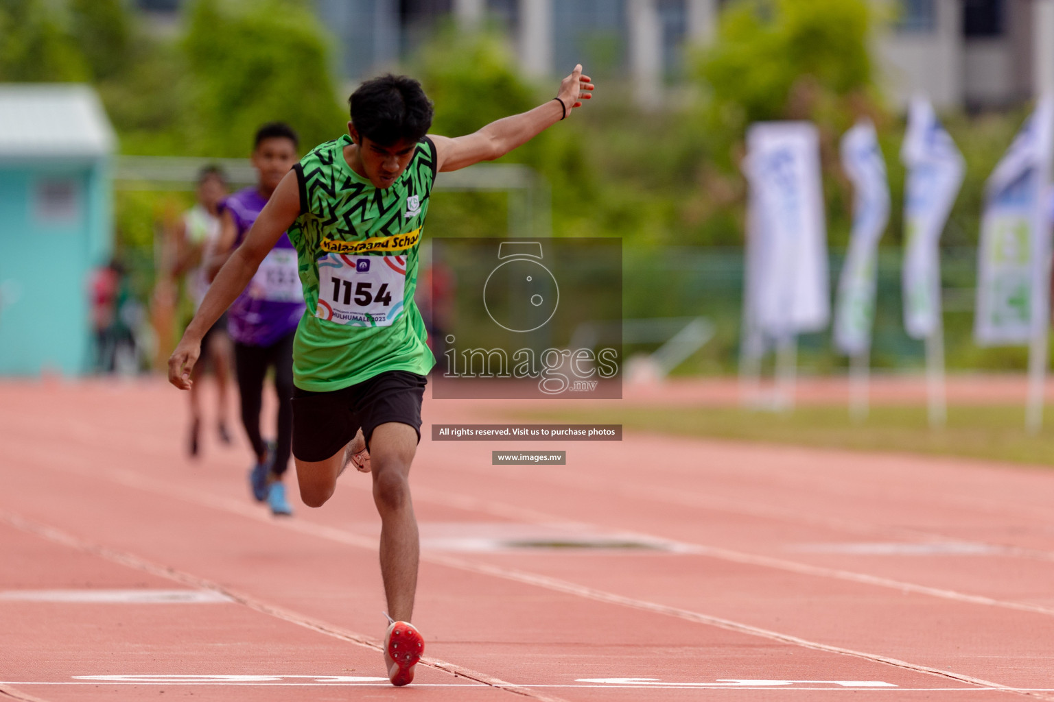 Day two of Inter School Athletics Championship 2023 was held at Hulhumale' Running Track at Hulhumale', Maldives on Sunday, 15th May 2023. Photos: Shuu/ Images.mv