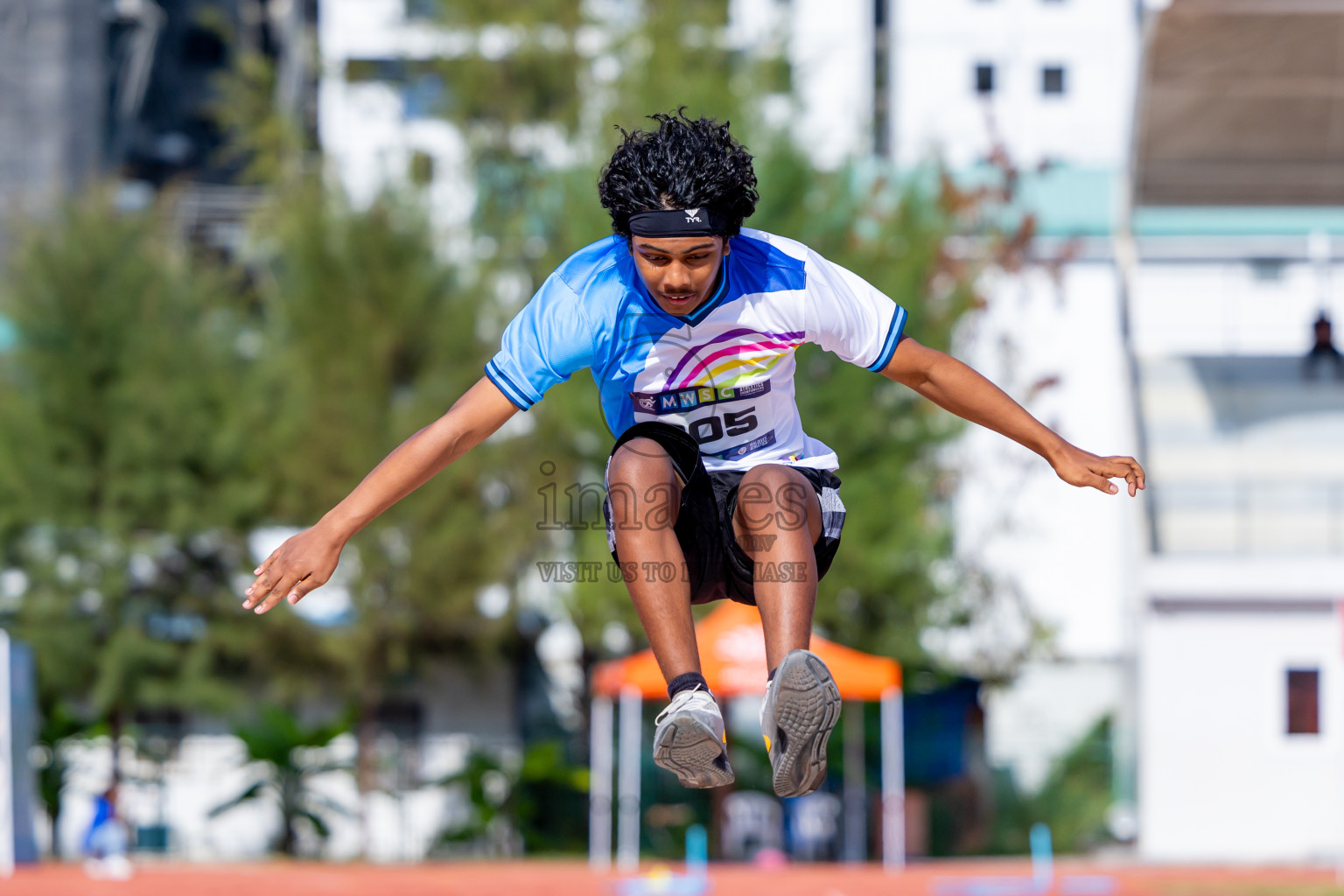 Day 4 of MWSC Interschool Athletics Championships 2024 held in Hulhumale Running Track, Hulhumale, Maldives on Tuesday, 12th November 2024. Photos by: Nausham Waheed / Images.mv