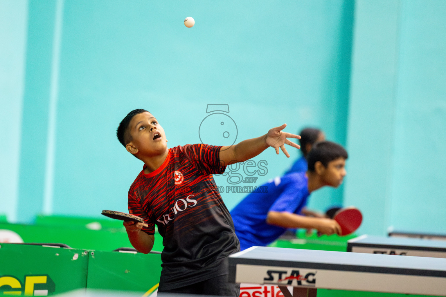Day 1 of Interschool Table Tennis Tournament 2025 held at Male' TT Hall, Male', Maldives on Wednesday, 14th May 2025.
Photos By: Ismail Thoriq / images.mv
