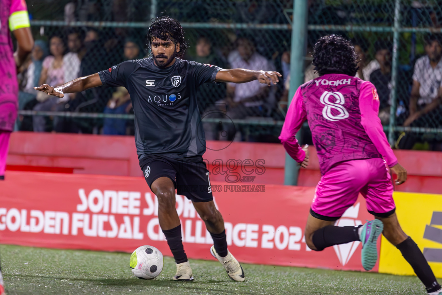 Machchangoalhi vs Maafannu on Day 34 of Golden Futsal Challenge 2024 was held on Monday, 19th February 2024, in Hulhumale', Maldives
Photos: Ismail Thoriq / images.mv