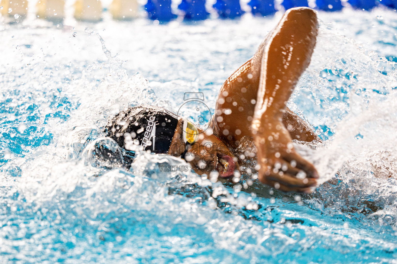 Day 6 of National Swimming Competition 2024 held in Hulhumale', Maldives on Wednesday, 18th December 2024. 
Photos: Hassan Simah / images.mv